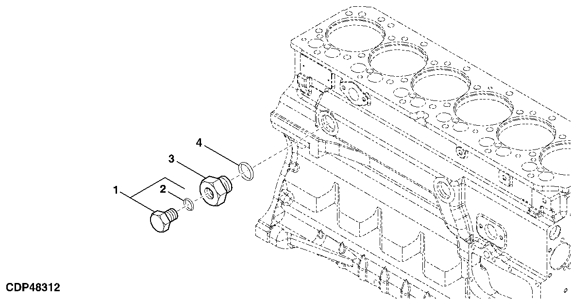2605 Engine Coolant Heater - Plug