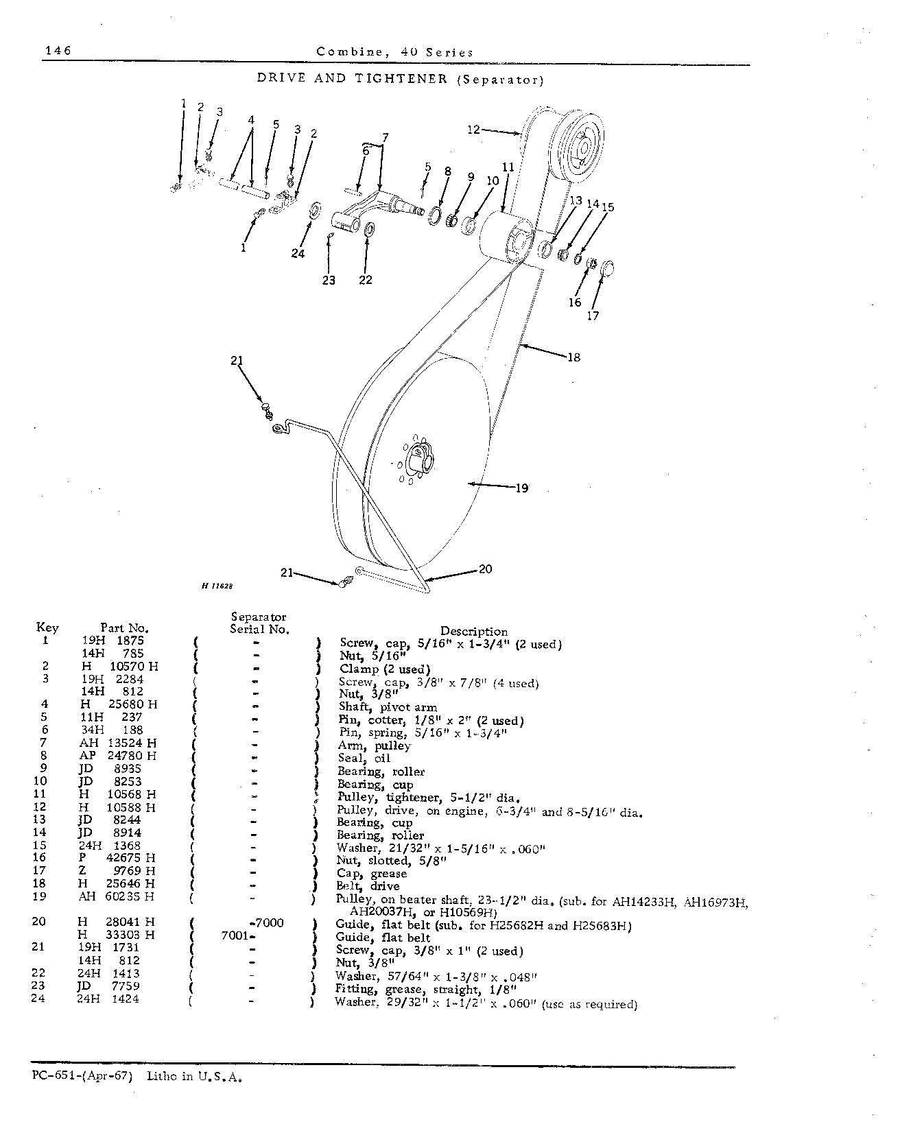 Drive Belts, Chains, and Tighteners (Continued)