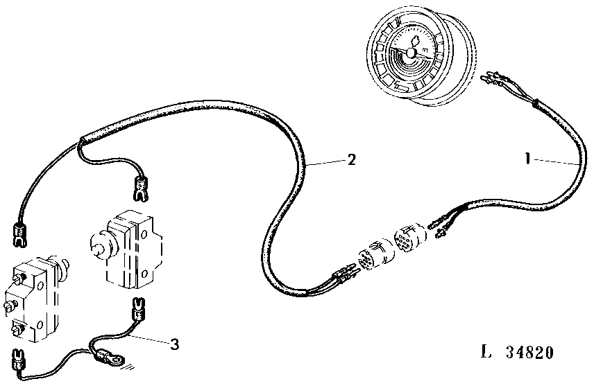 WIRING HARNESS FOR HANDSHIFT PTO