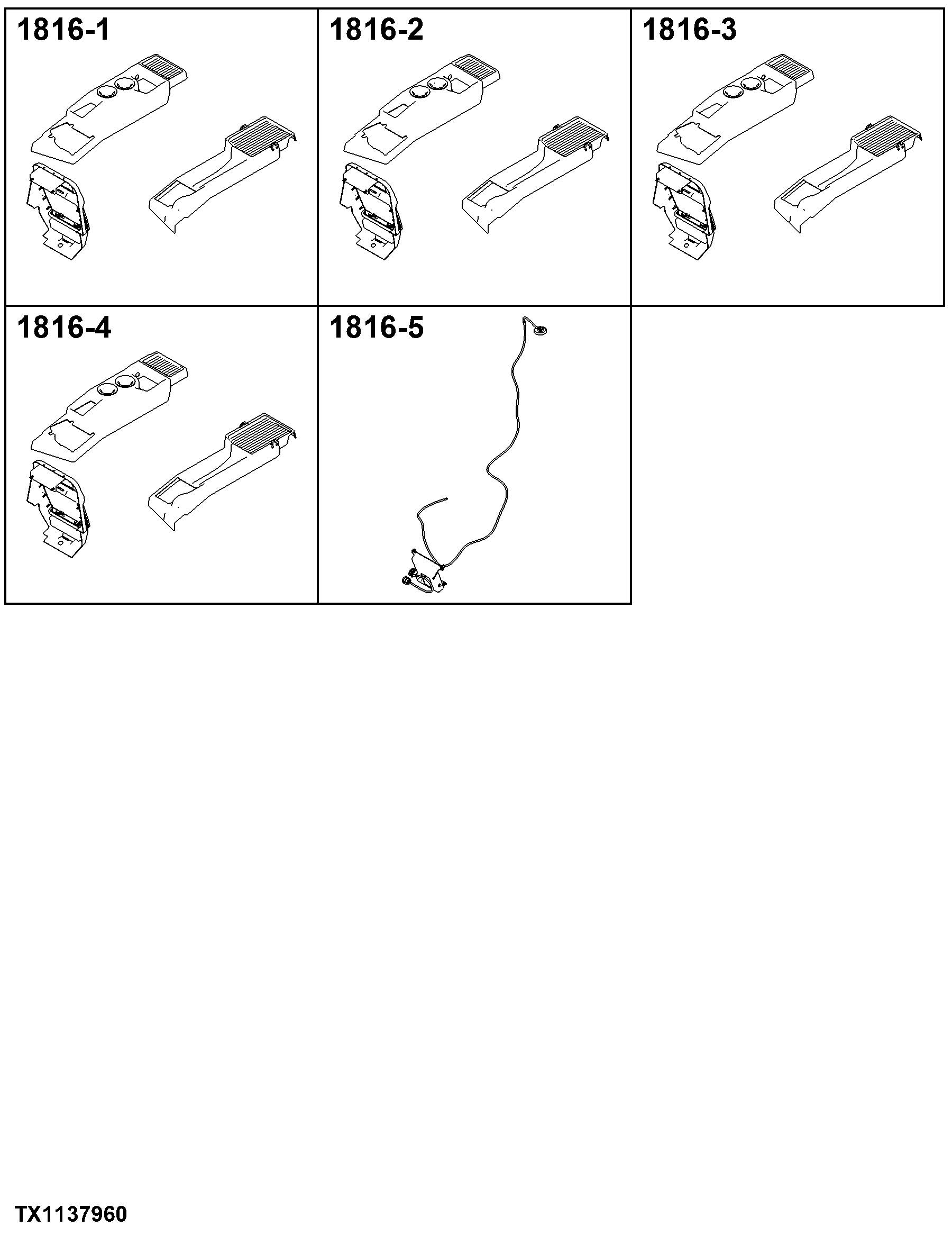 1816 Instrument & Control Mounting Structure