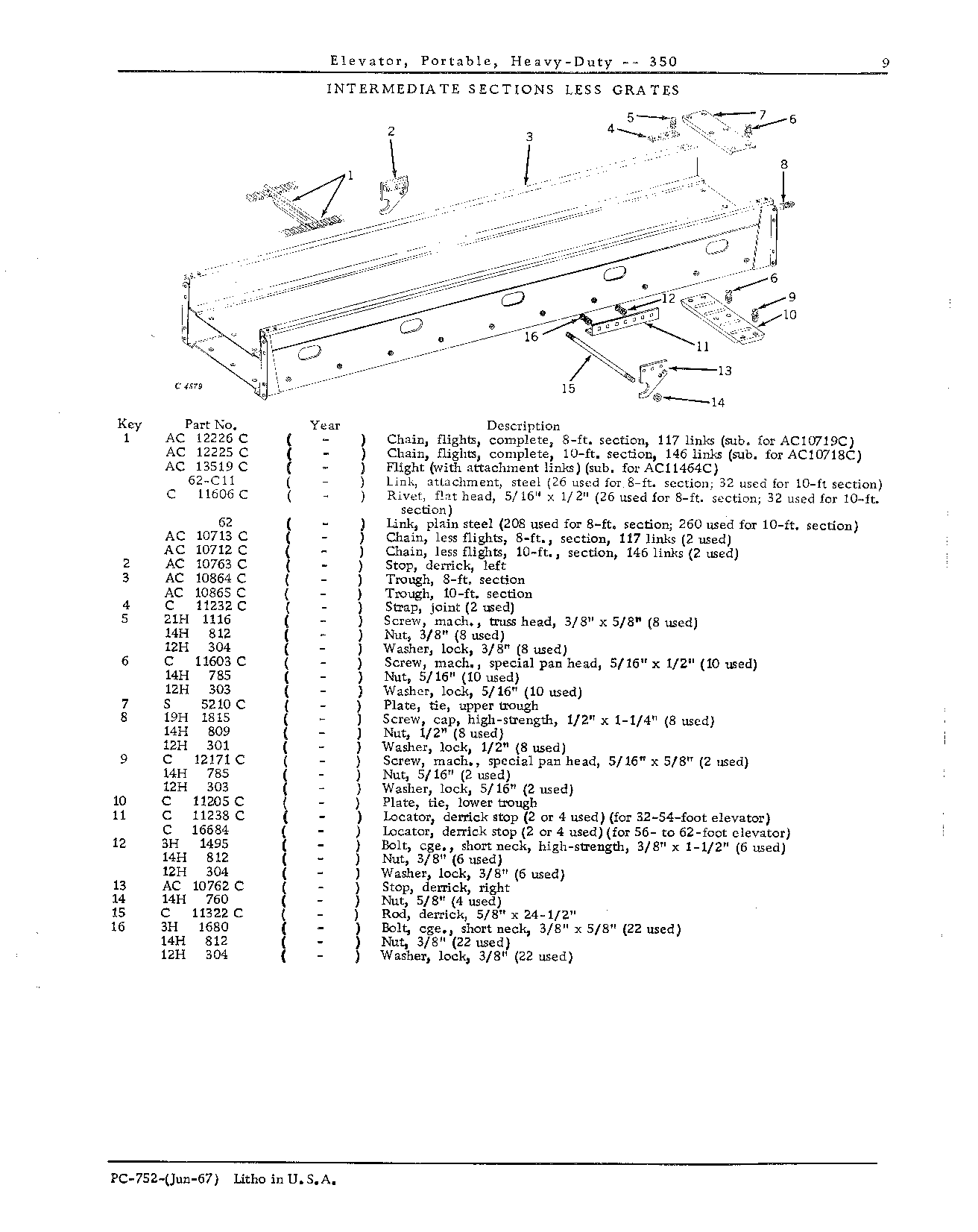 CHAIN AND FLIGHTS: Intermediate Sections