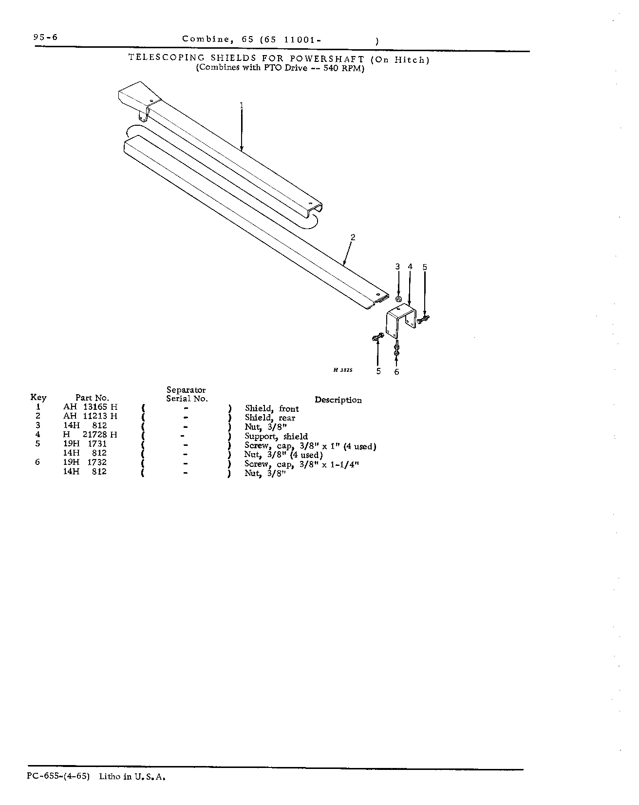 PTO Drive Parts (Continued)