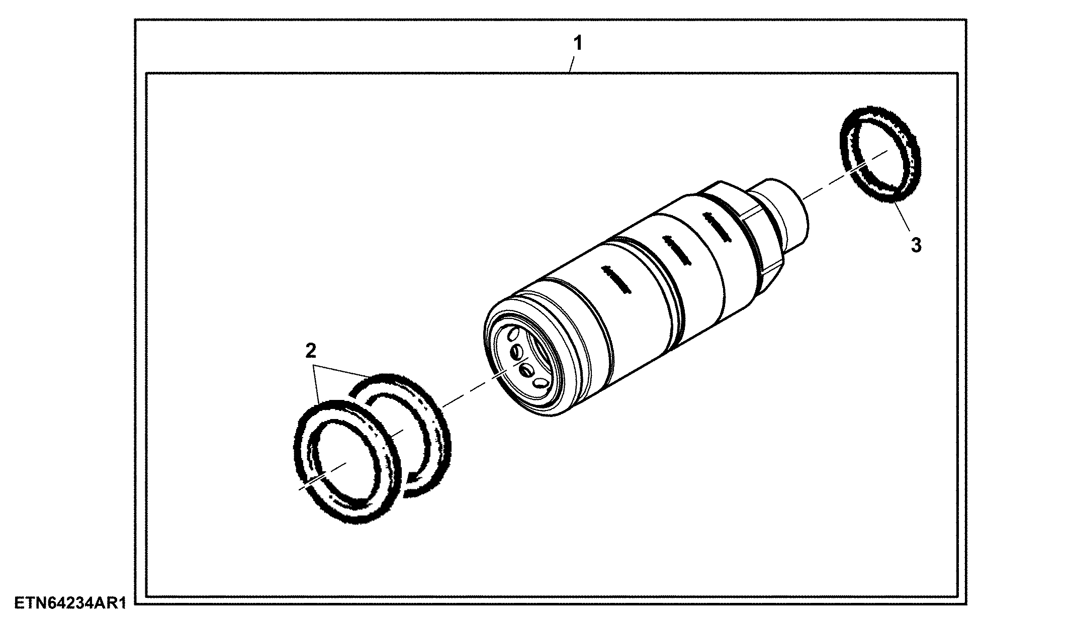 Quick Disconnect Coupler, Standard, Position I+II