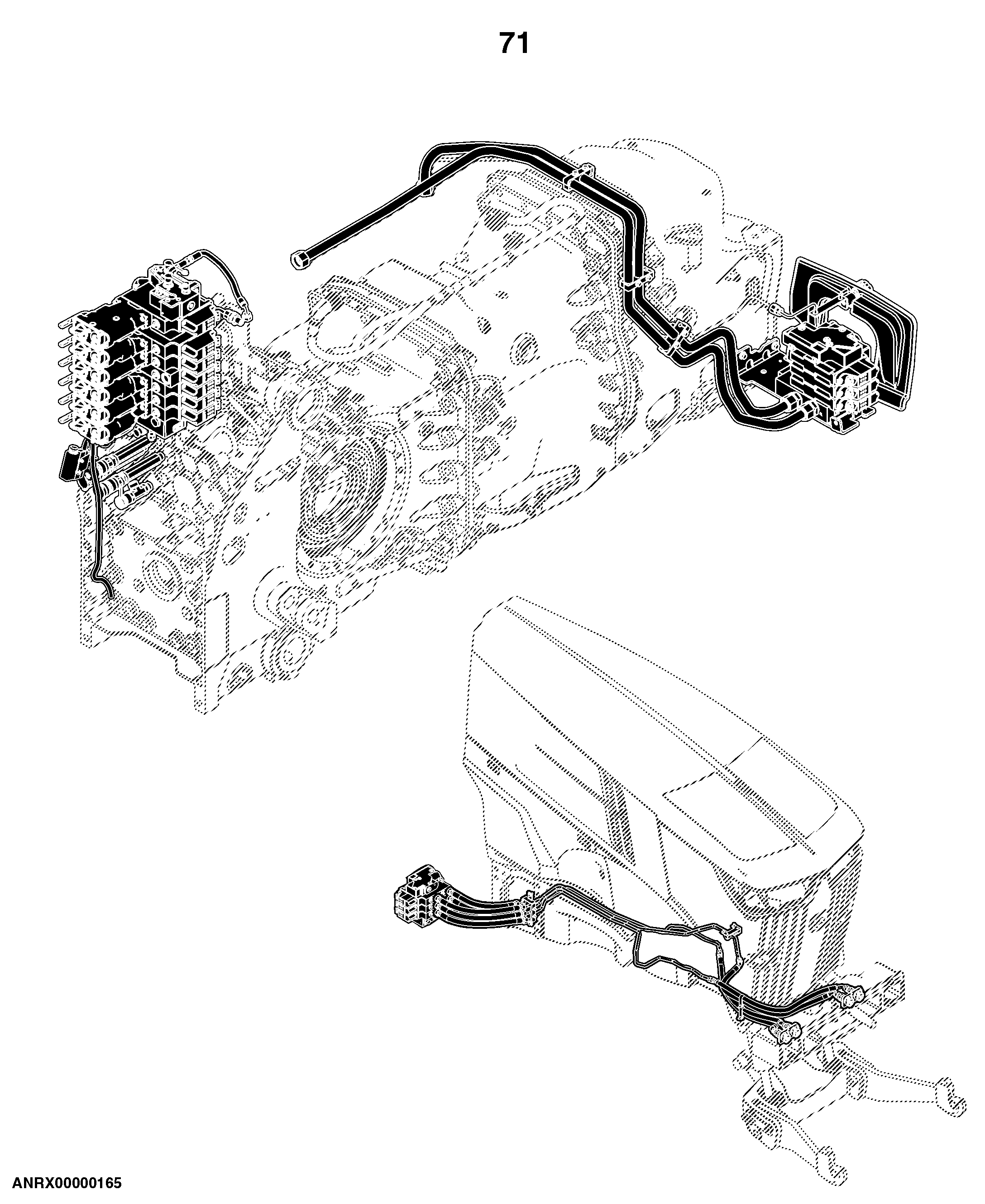 7290R Tractor (S.N. 080001-110100)(Worldwide Edition)