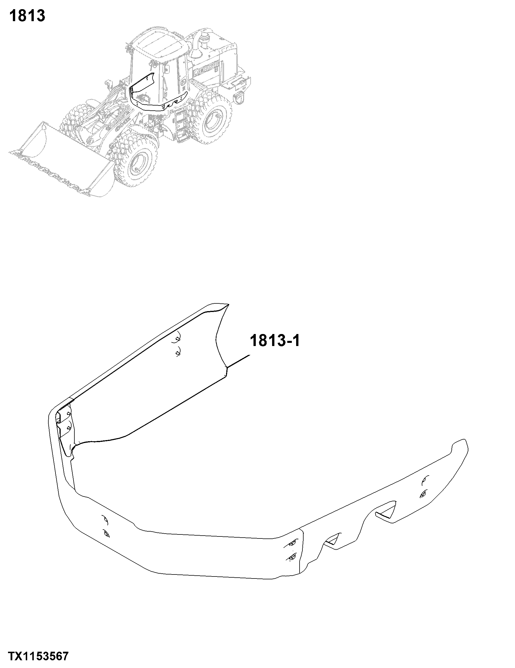 1813 Body Sides, Doors, Shields And Glazing