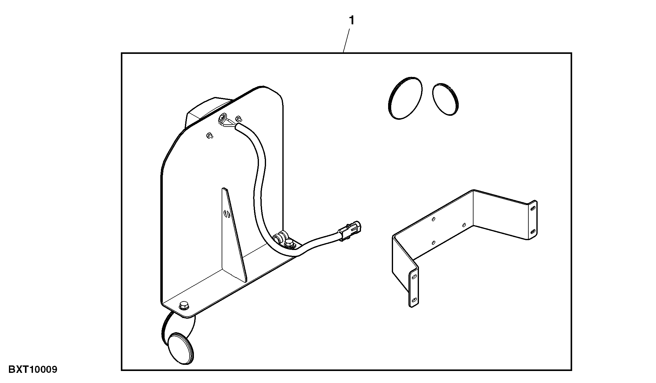 Attachment, Decal Mounting Parts