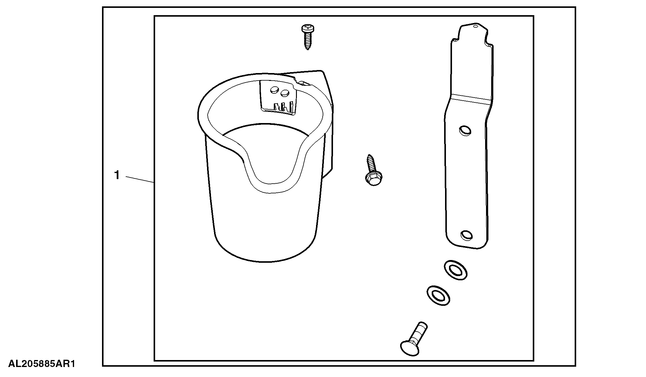 Bottle Holder, Attachment