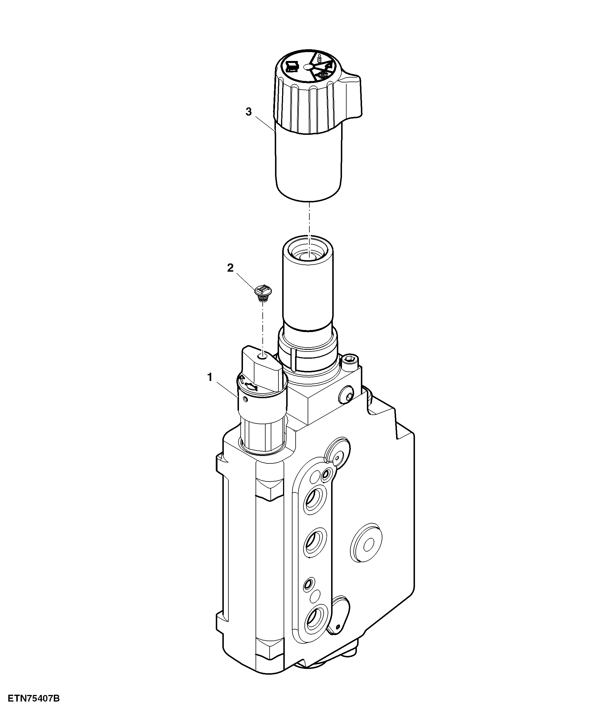 Mechanically Operated Control Valve, M-SCV, 300 Series, Position II