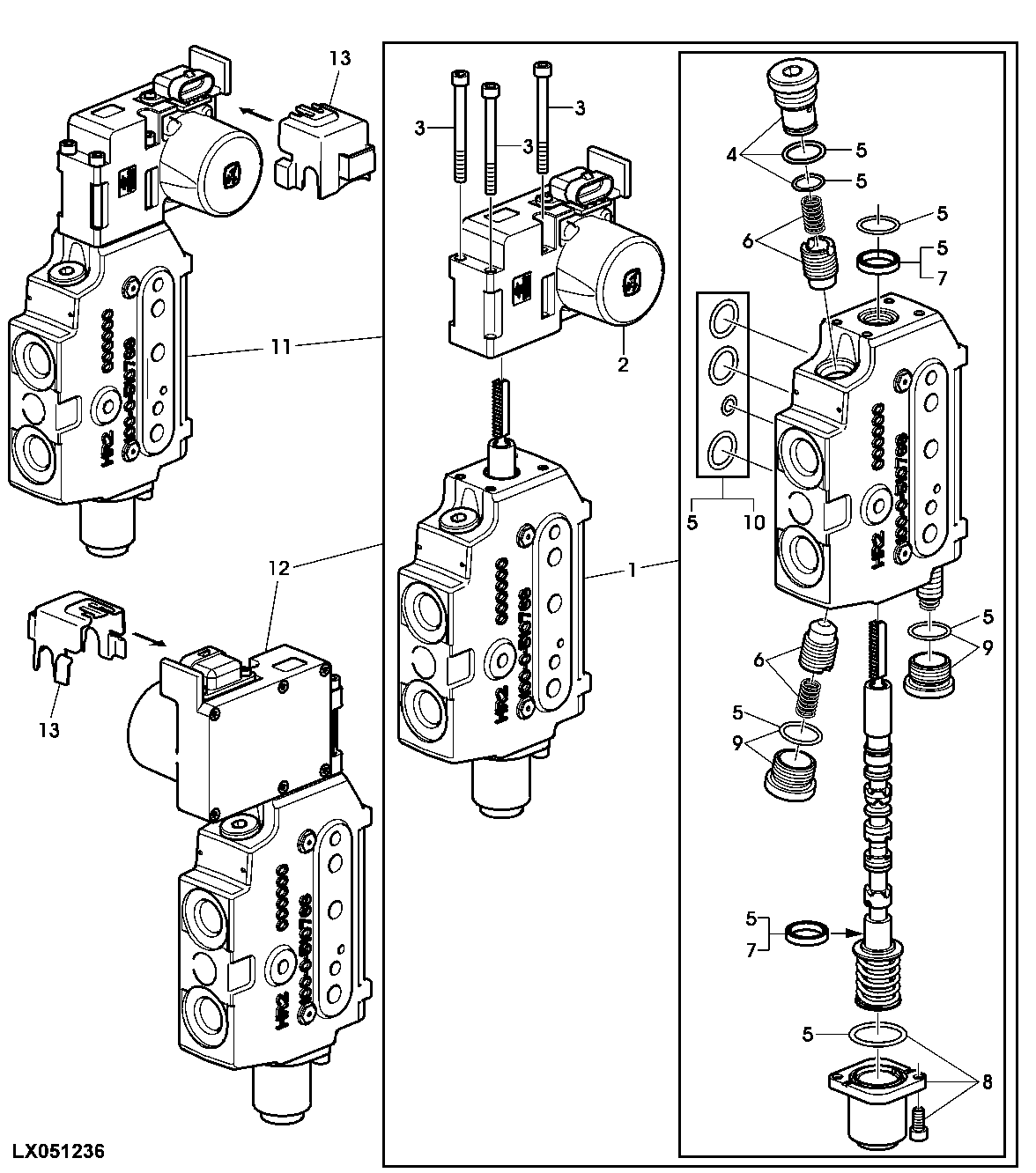 FIELD INSTALLATION KIT - 350 SERIES ELECTR. OPERATED SELECTIVE CONTROL VALVE (E-SCV)