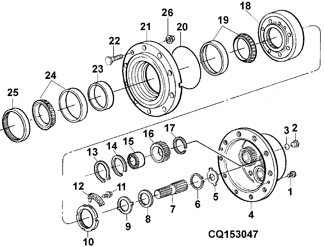 Joint Housing/Planetary Drive Groups, APL350 (001008 - 001063)