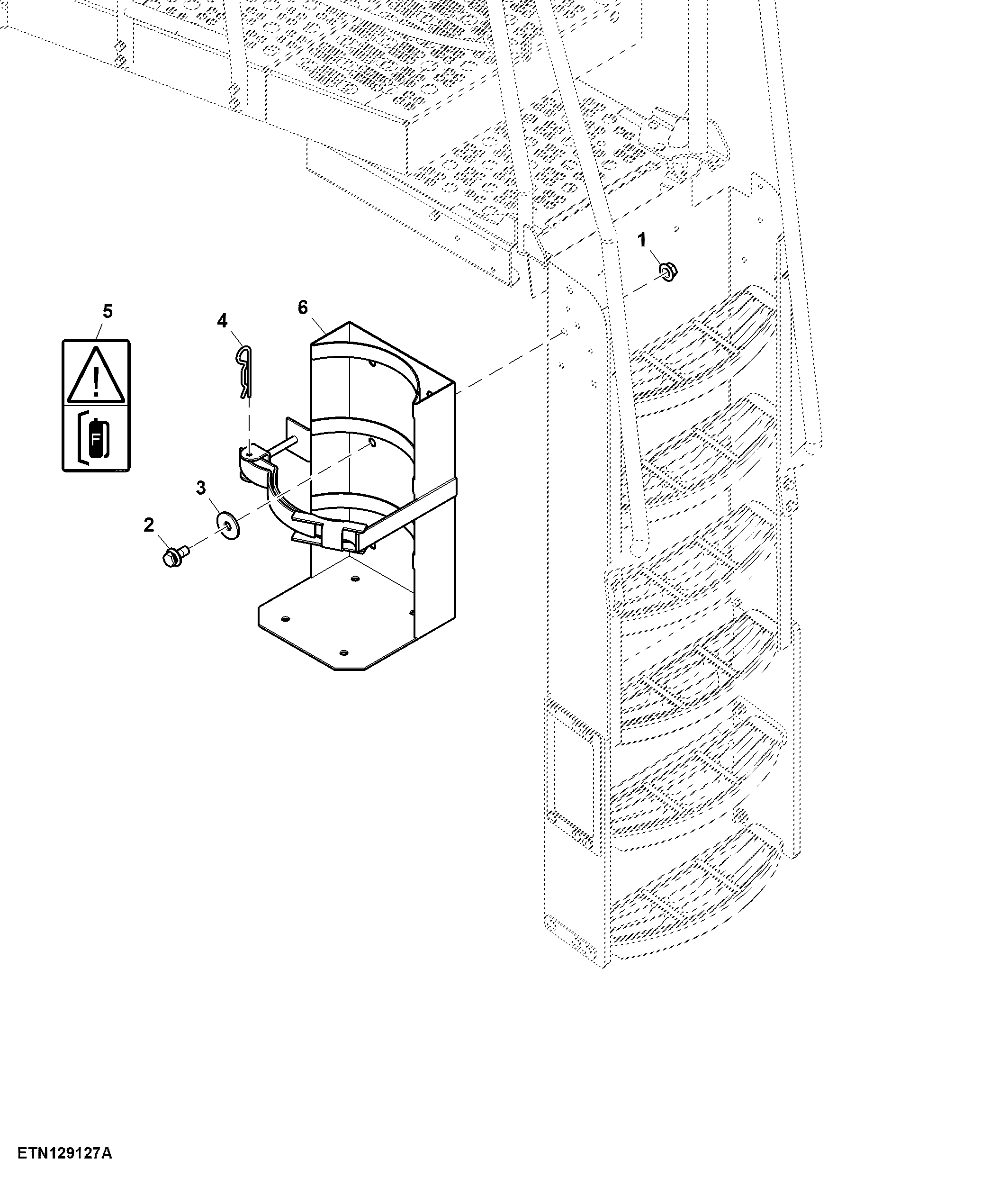 Fire Extinguisher Bracket (For North America)