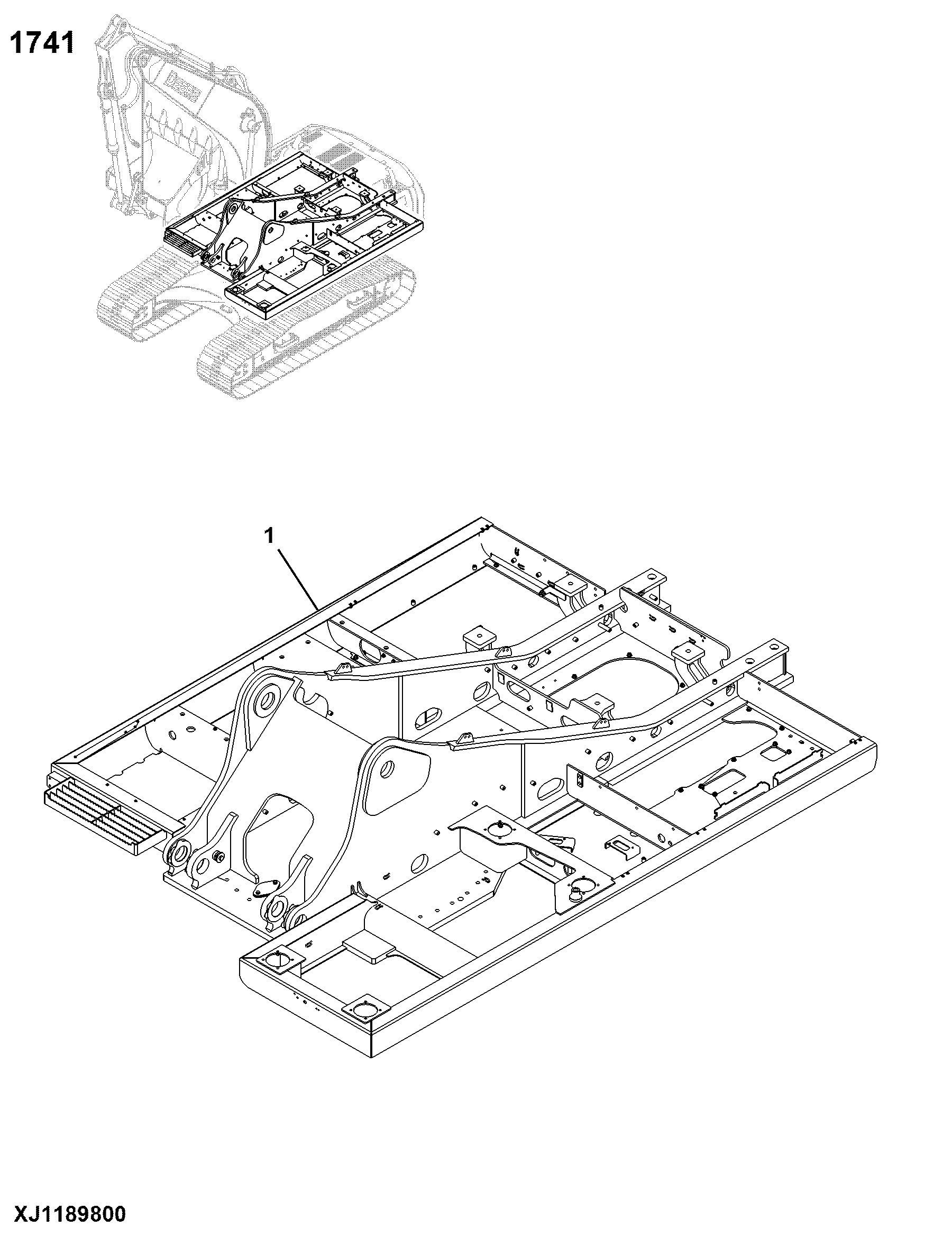 1741 Engine Or Main Frame