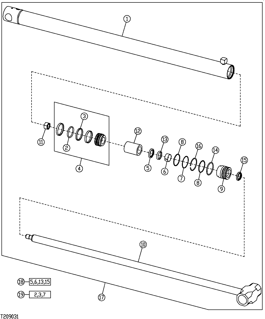 Extension Cylinder and Repair Kits (945480 - )