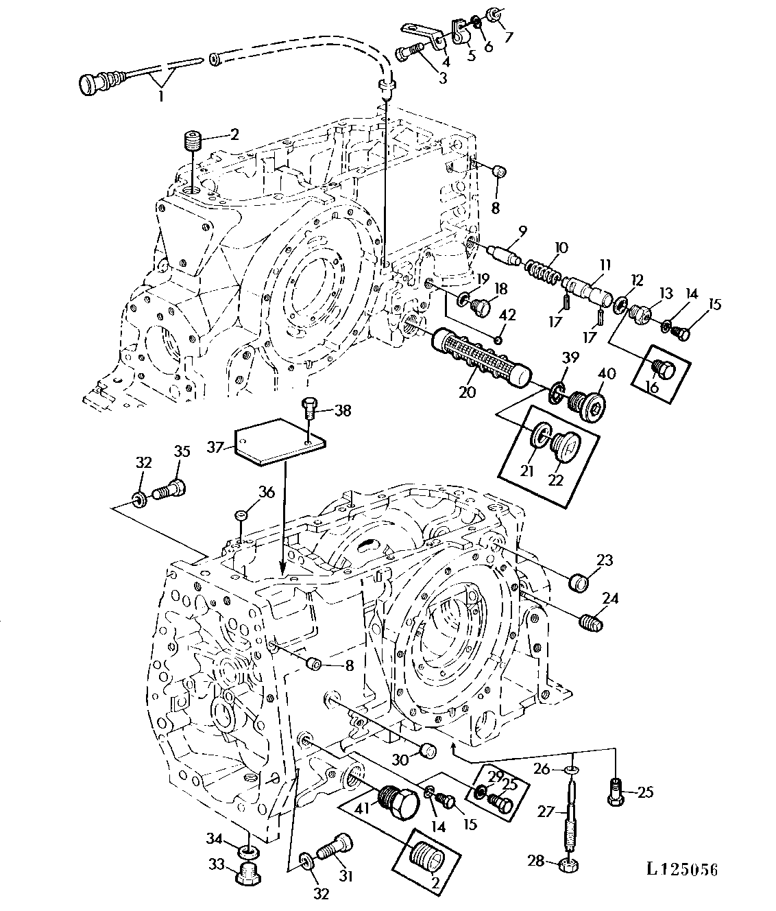 TRANSMISSION CASE (COLLAR-SHIFT TRANSMISSION)