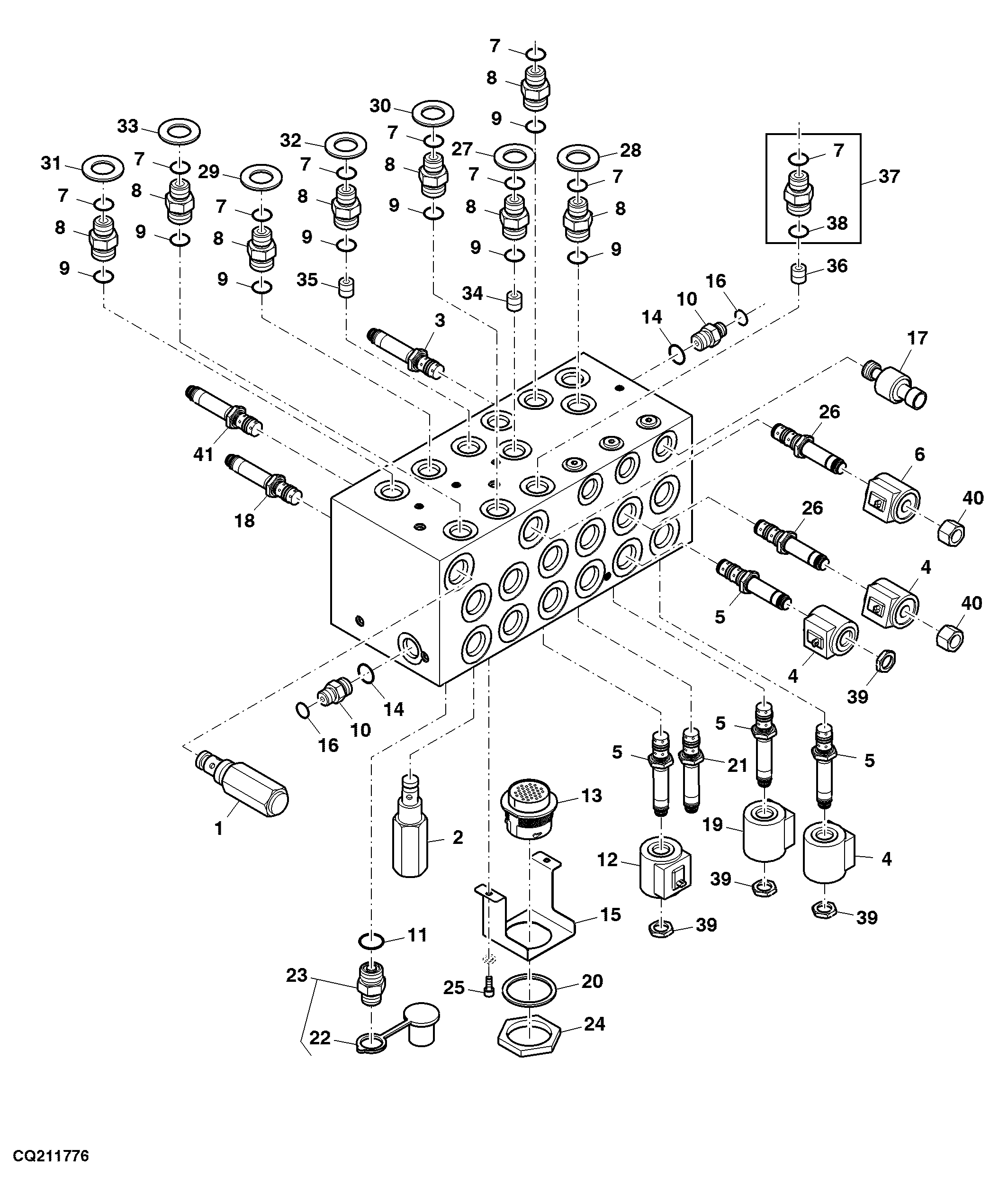 Hydraulic Command Control Valve (090432 - )