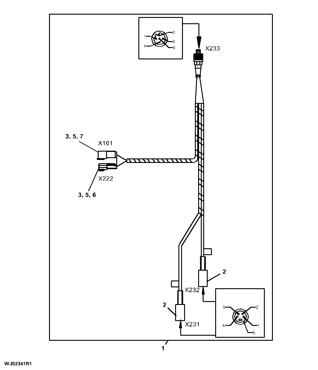 Wiring Harness Components, Camera Adapter, XL PC