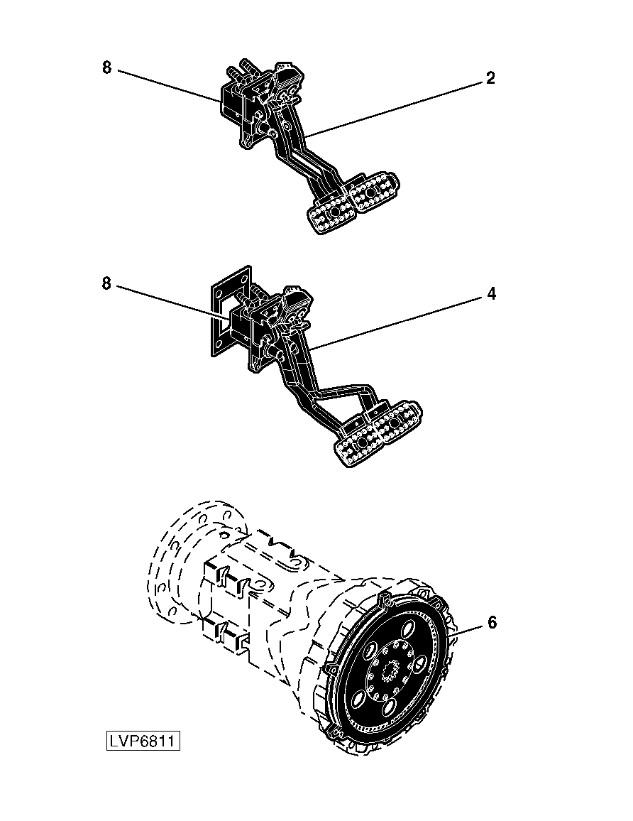 660 Brake Controls Tractor