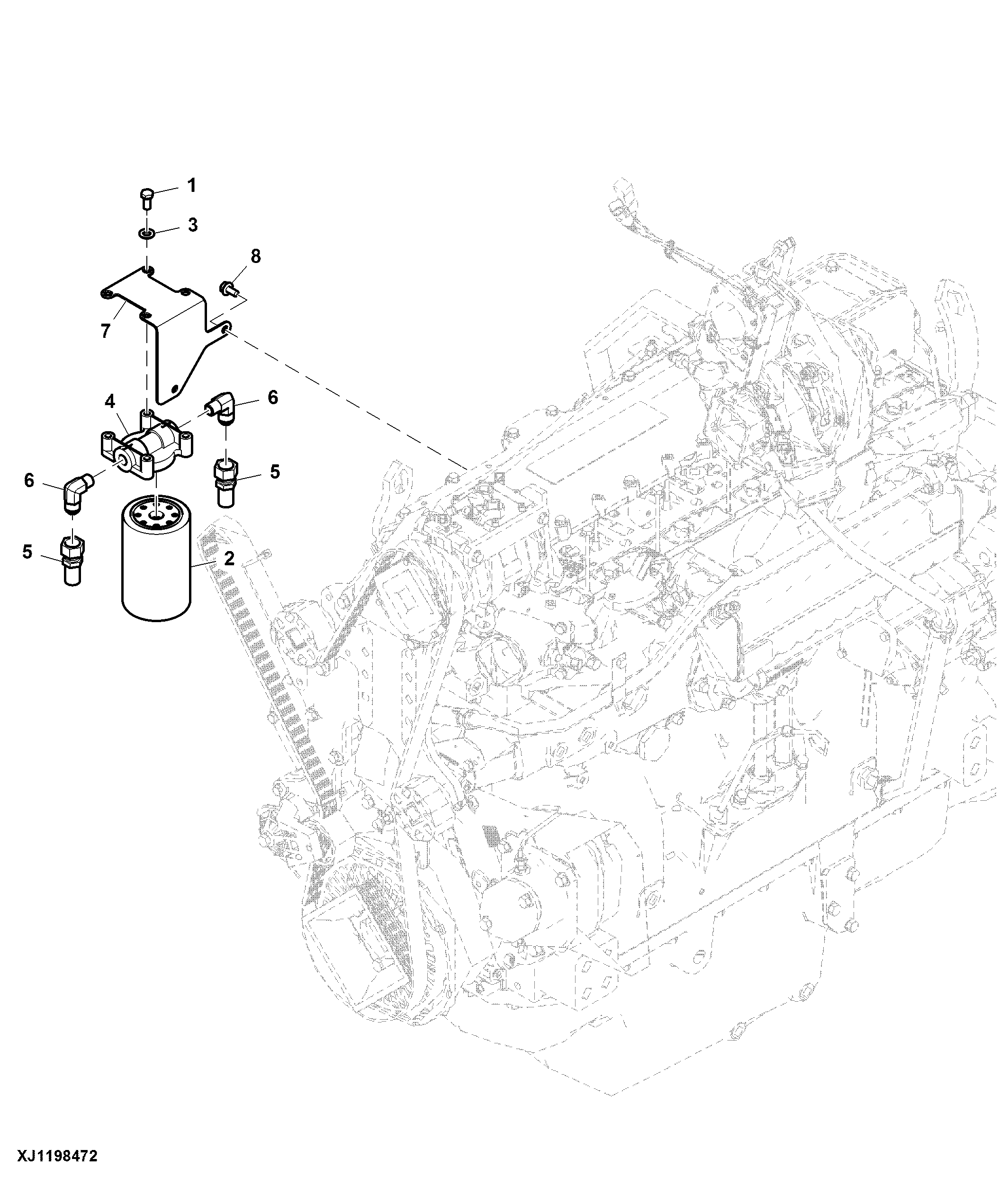 Water Filter in Coolant Circulation (001049 - 001567)