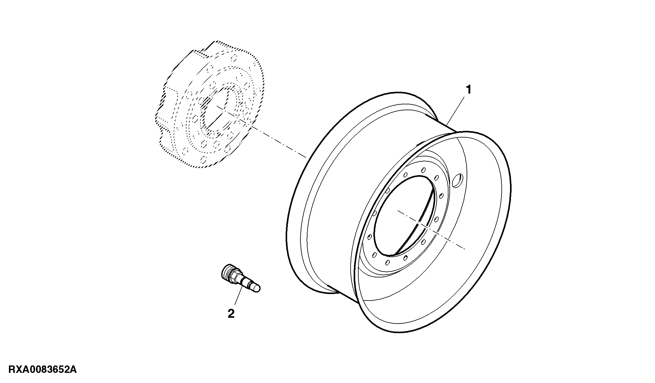 Steel Disk Rear Wheel