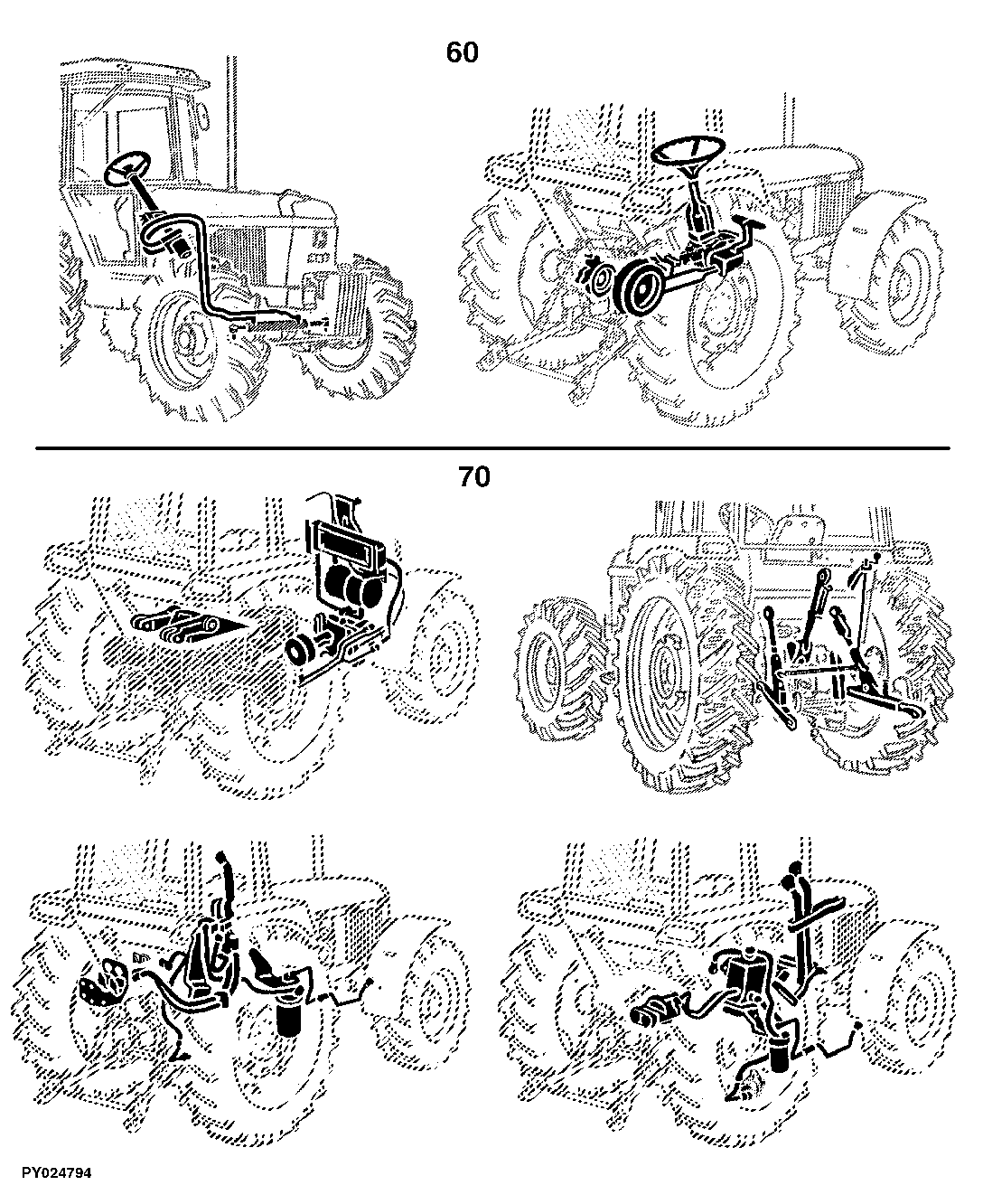 2955 Tractor (S.N. -767516) North America Edition