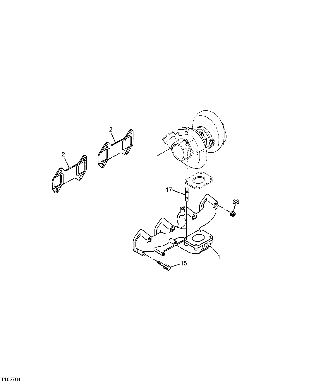ENGINE EXHAUST MANIFOLD