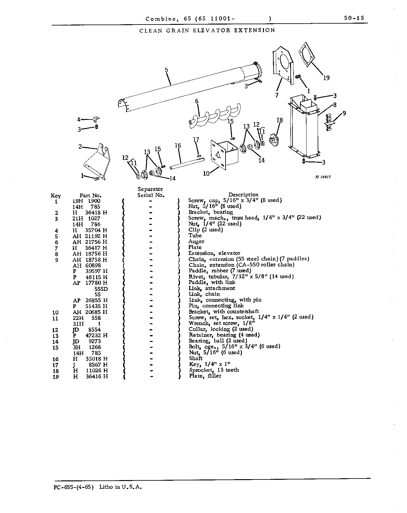 Elevators and Augers (Continued)