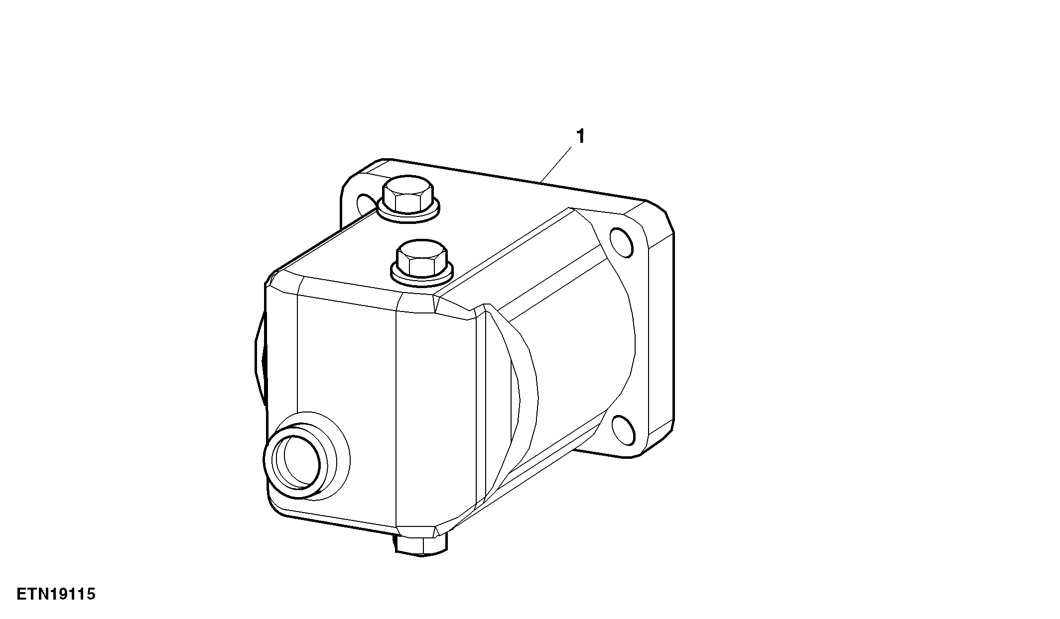Oil Pump, Steering Assy