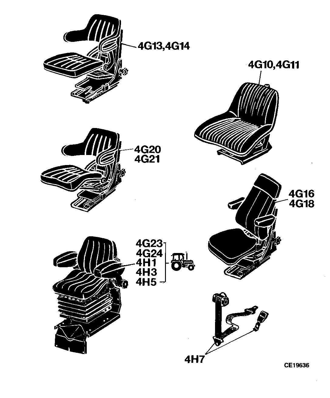 91 ROLL GUARD, PANEL COVERS, OPERATOR'S SEAT