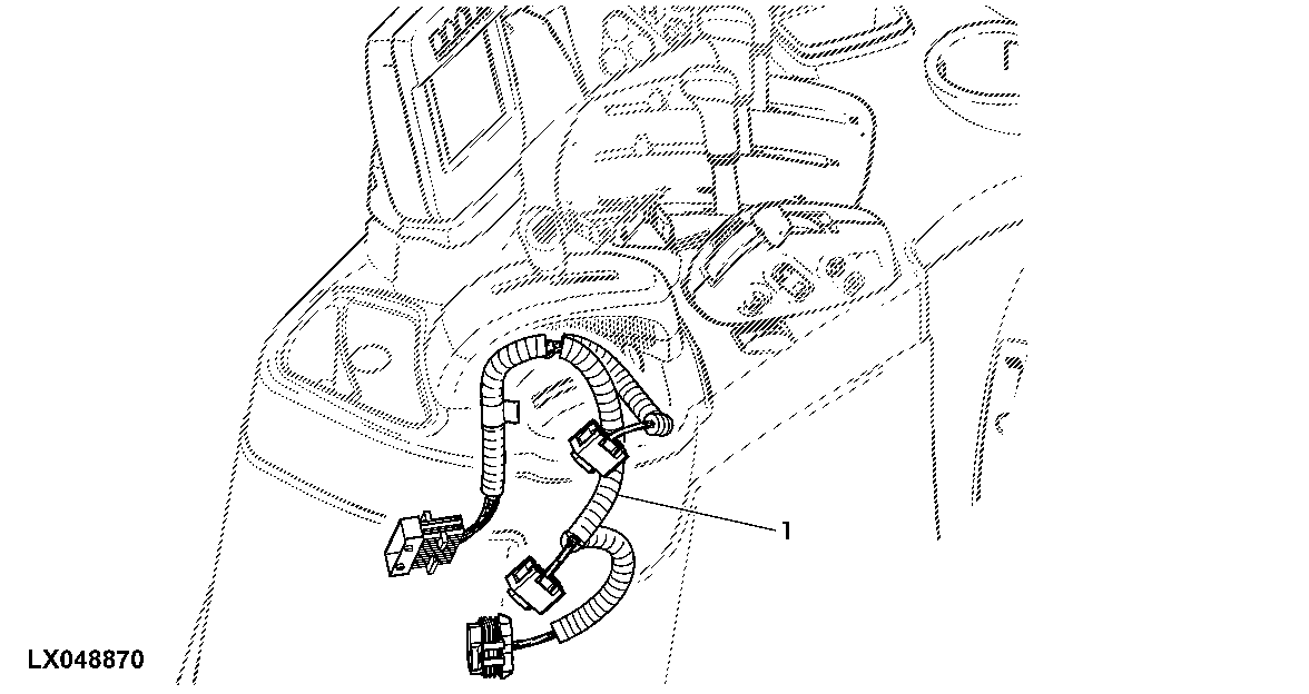 WIRING HARNESS, AUTOPOWR-SHIFTING (CONSOLE SHIFT)