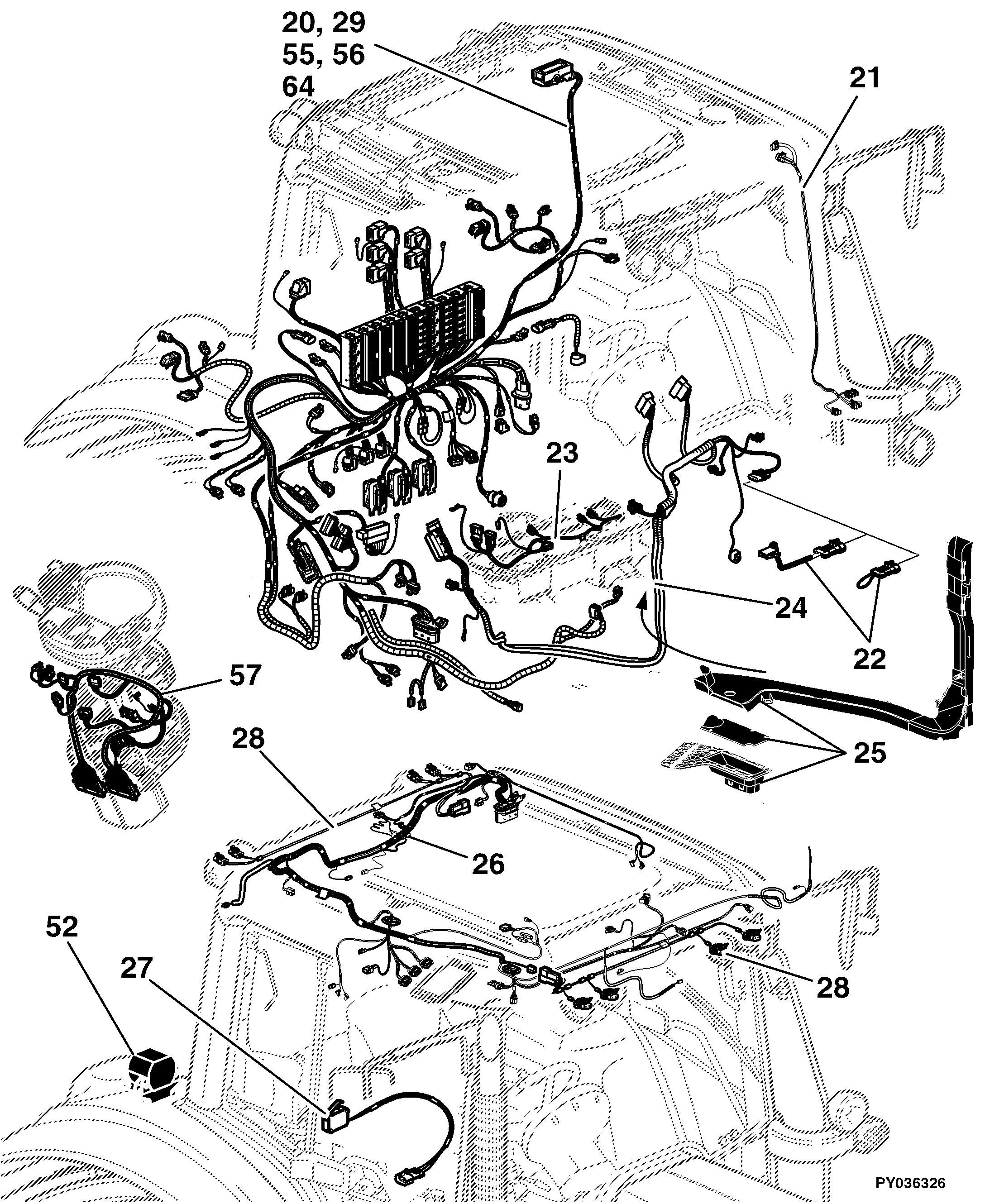 42 Electrical Components / Wiring Harnesses and Precision Farming Equipment