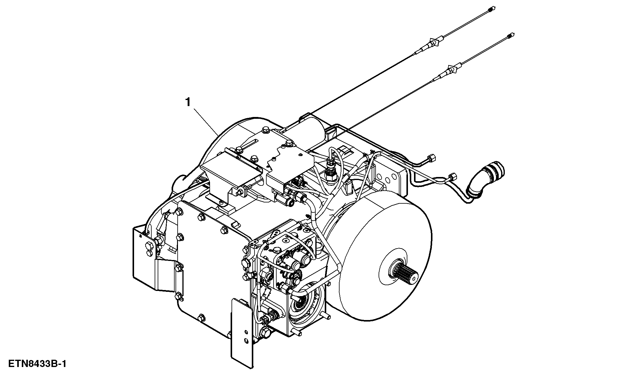 Push Button Shift Transmission, 20 km/h (12 mph)