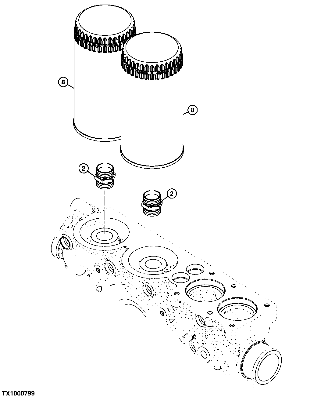 Engine Oil Filters and Filter Adapter