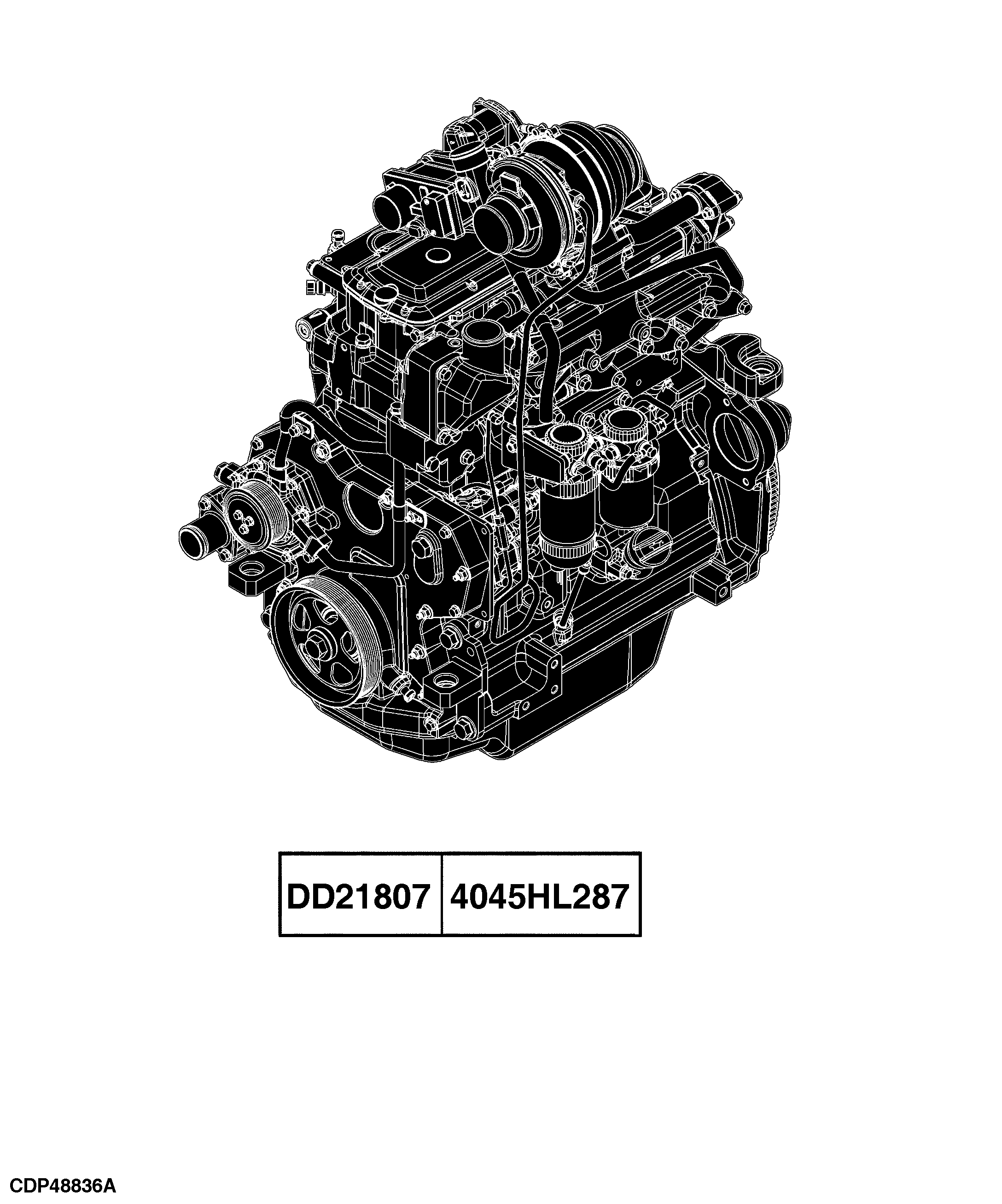 6130 Tractor (Engine 4045HL282,4045HL287)(Europe Edition)
