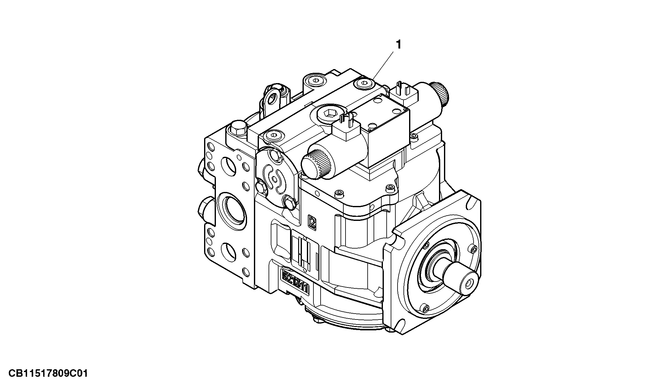 Chopper and Base Cutter Hydraulic Pump