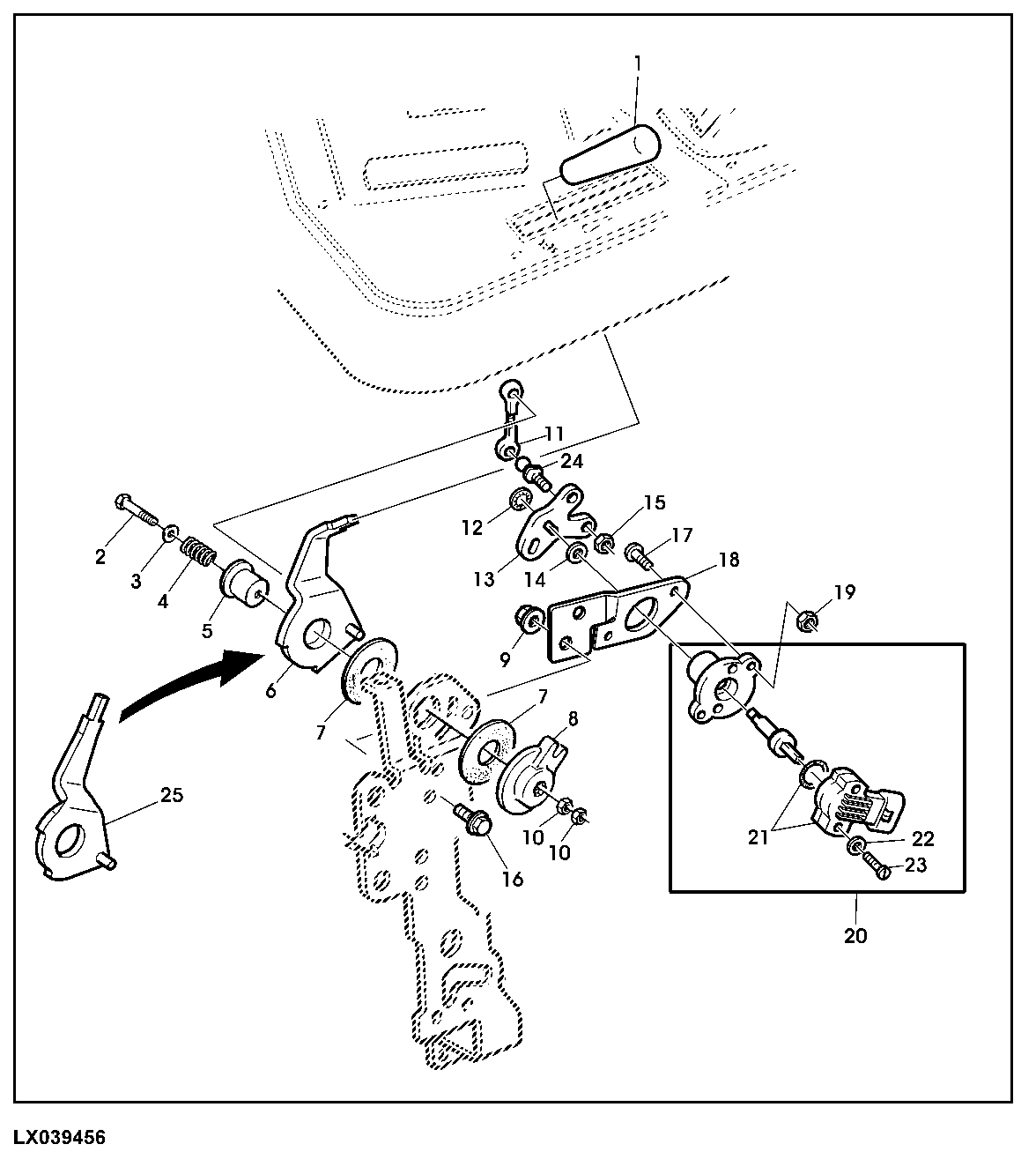 ELECTRONIC SPEED CONTROL ON SHIFT CONSOLE (POWRQUAD PLUS OR AUTOQUAD)