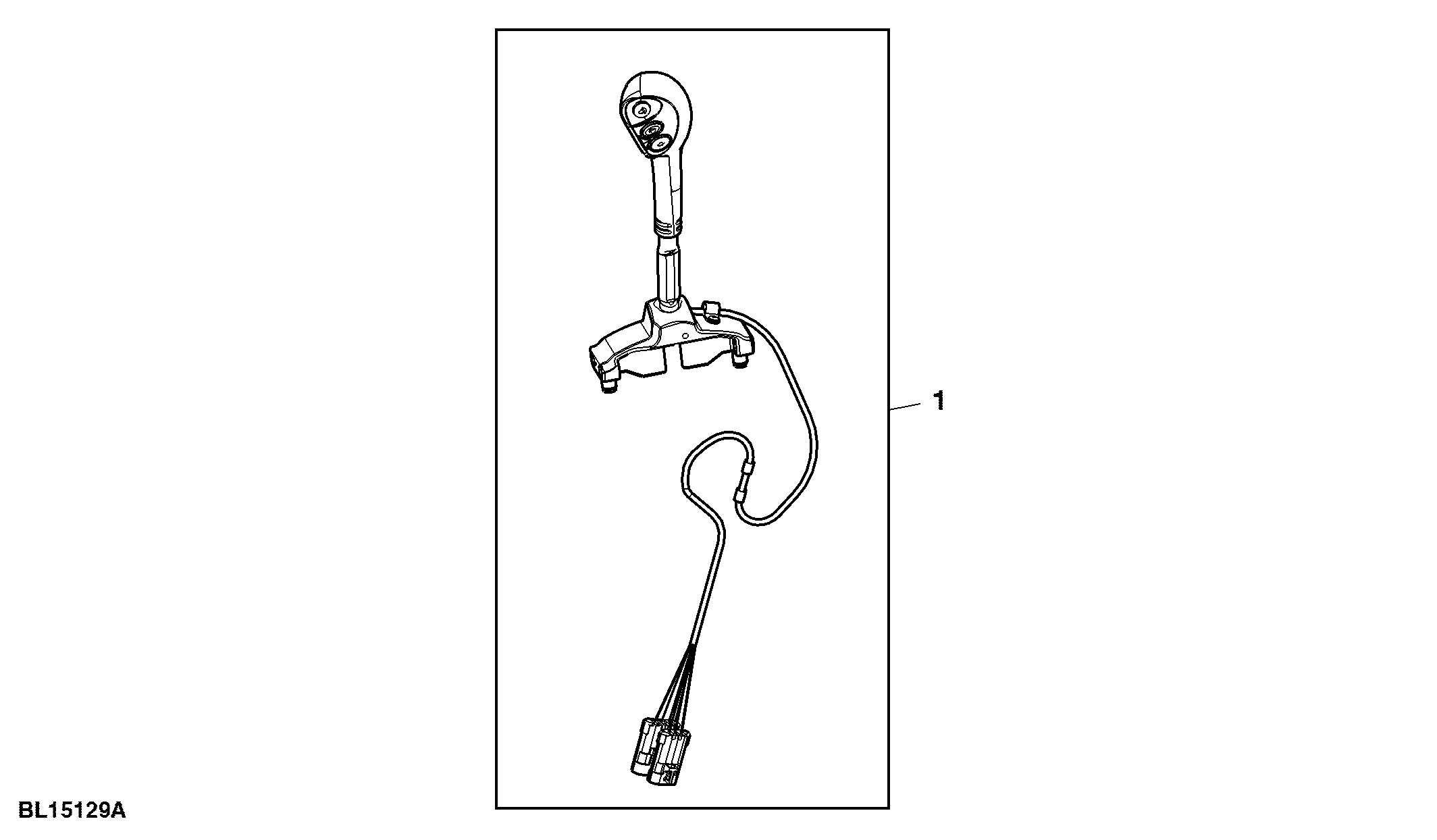 Attachment, Lever, Range Shift, Hand Clutch Conversion from PowrQuad™ PLUS to AutoQuad™ PLUS