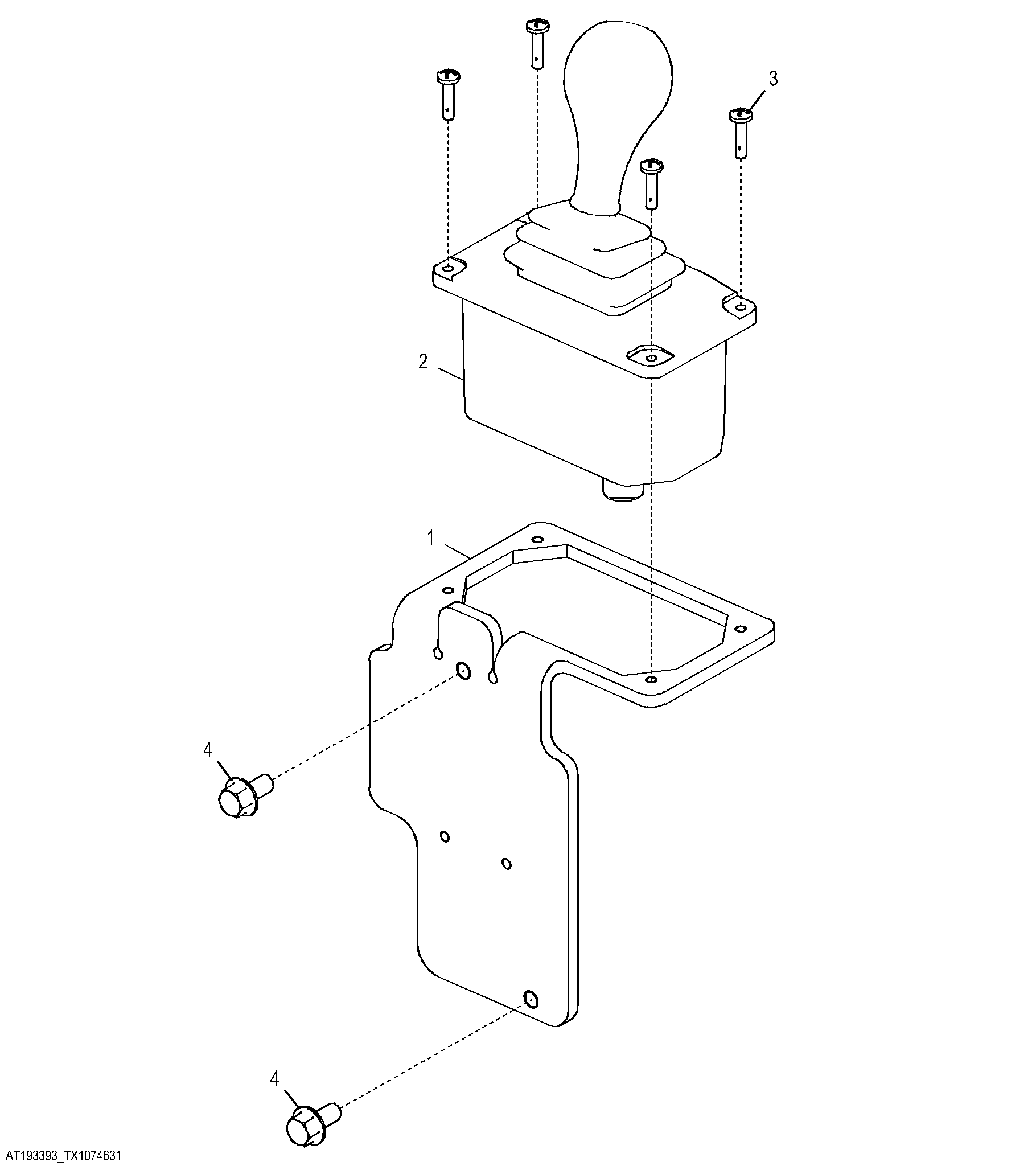 Forward Neutral Reverse Bump Shifter ( - 661905)