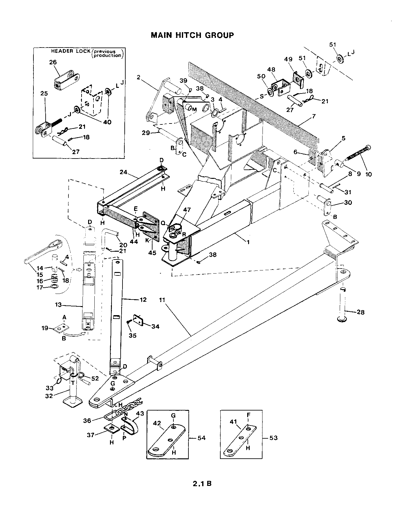 Main Hitch Group (Continued)