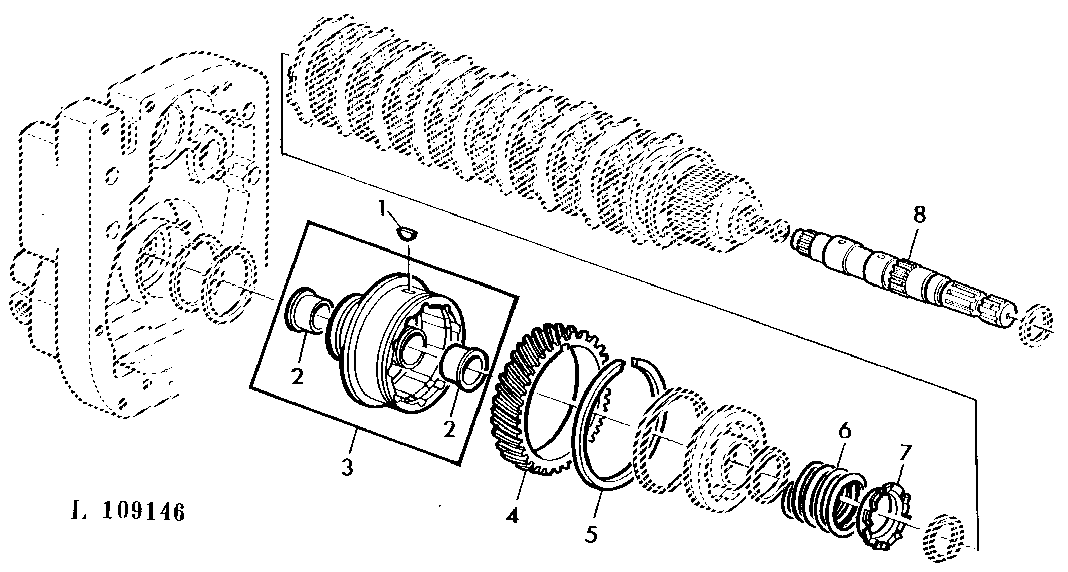 FRONT PTO - CLUTCH (ROTATES ANTI-CLOCKWISE-SEEN FROM OP.SEAT)