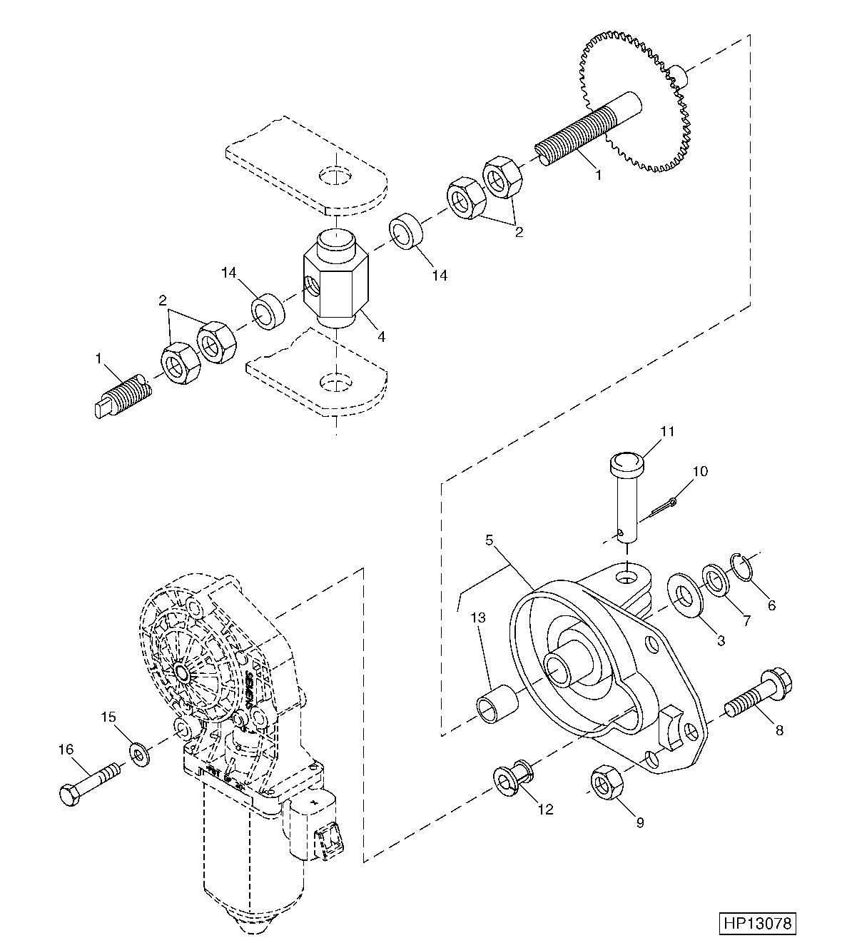 Fan Drive Speed Control Linkage ( - 711385)