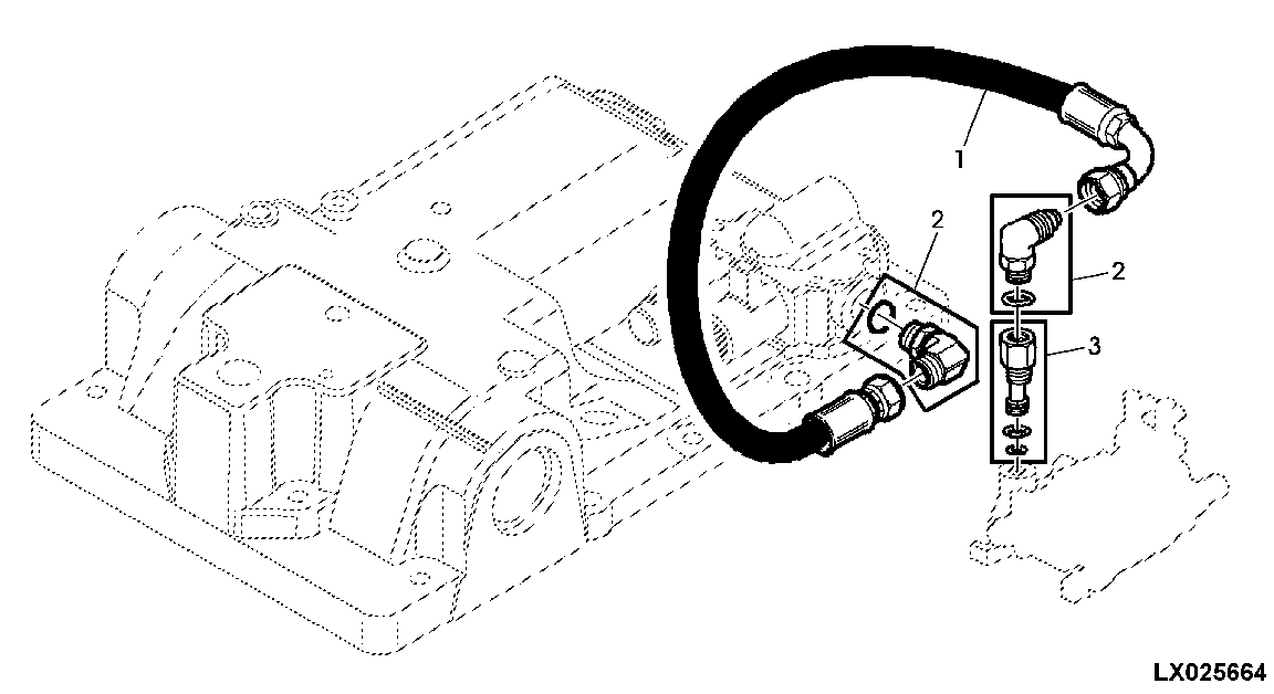 DIRECT RETURN LINE, ALSO FOR REVERSHIFT AND ELECTRONIC HITCH SENSING (EHS)