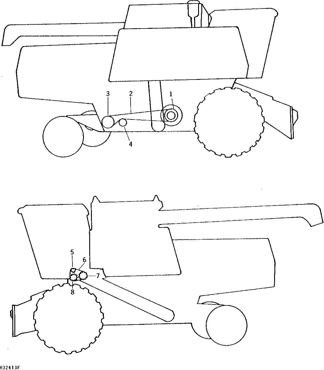TAILINGS ELEVATOR AND AUGER DRIVE SHEAVES AND SPROCKETS