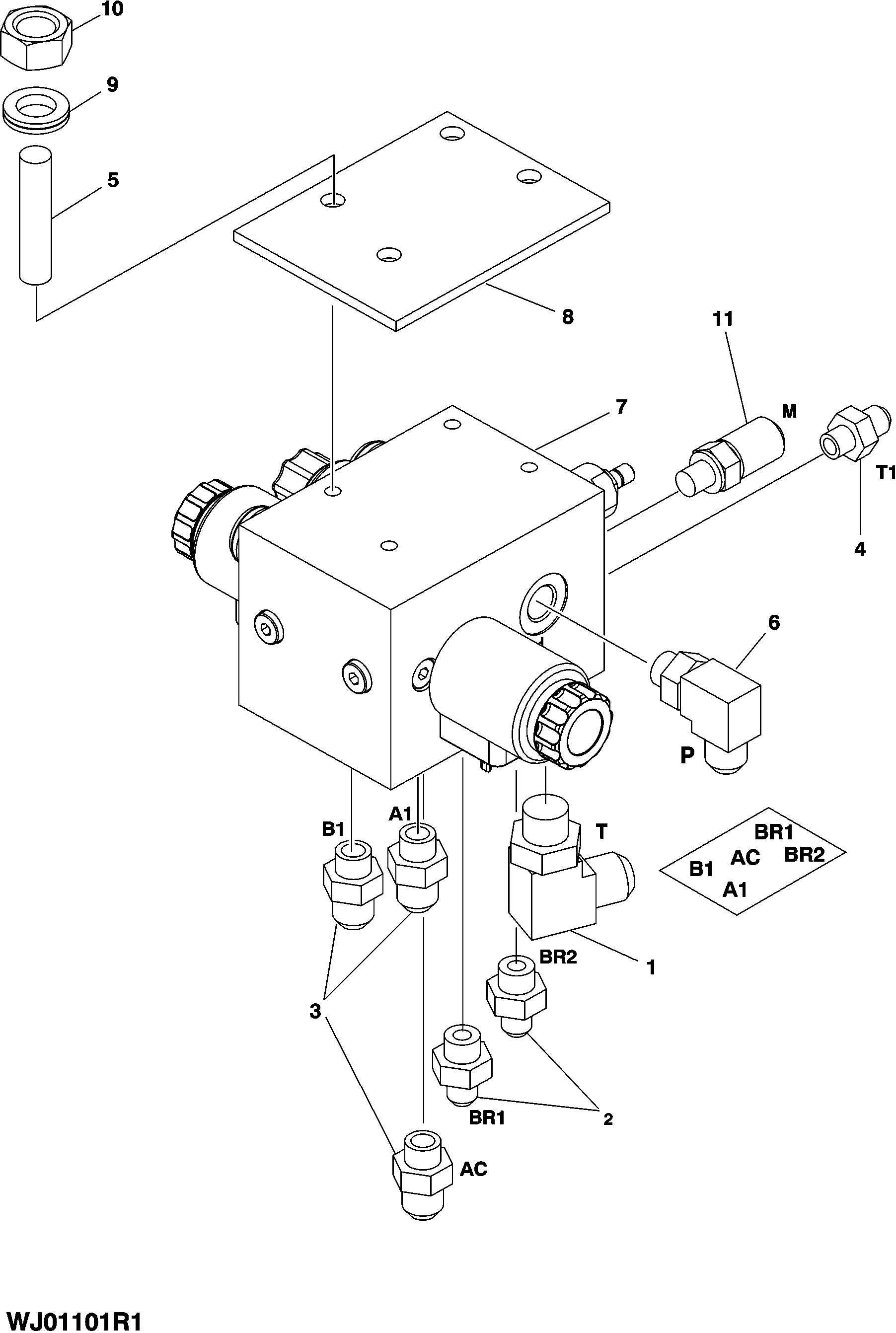 Rotating Cab Valve and Fittings (5042 - 5257)