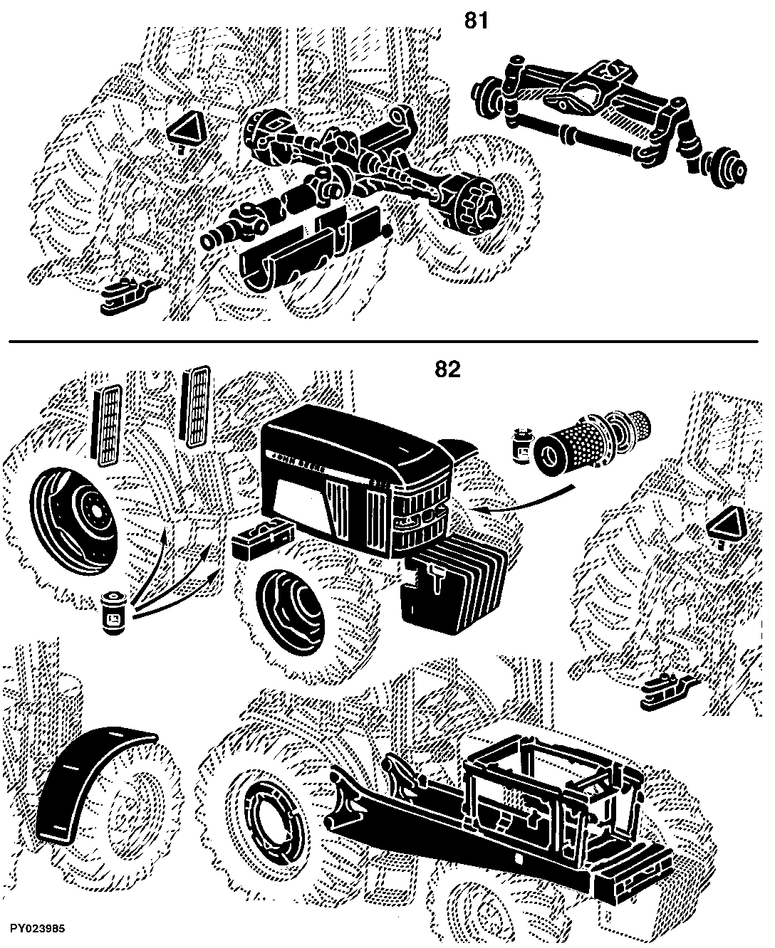6200, 6300, 6400, and 6500 Tractors (North America Edition)