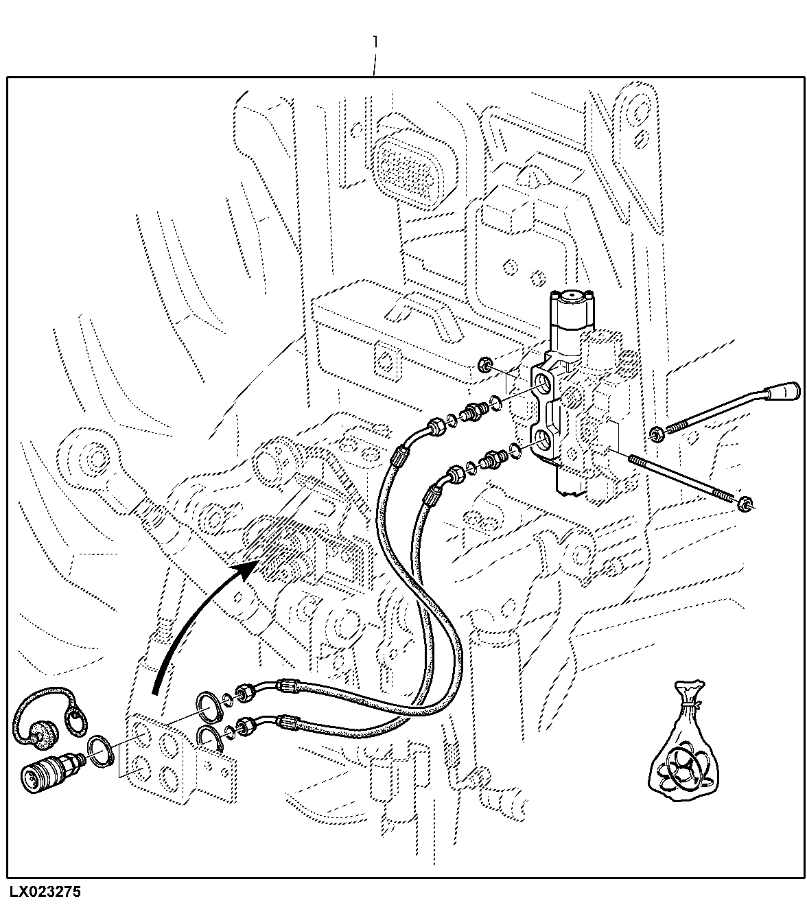 KIT - DOUBLE-ACTING SELECTIVE CONTROL VALVE (POS. 2) WITH FLOAT POSITION