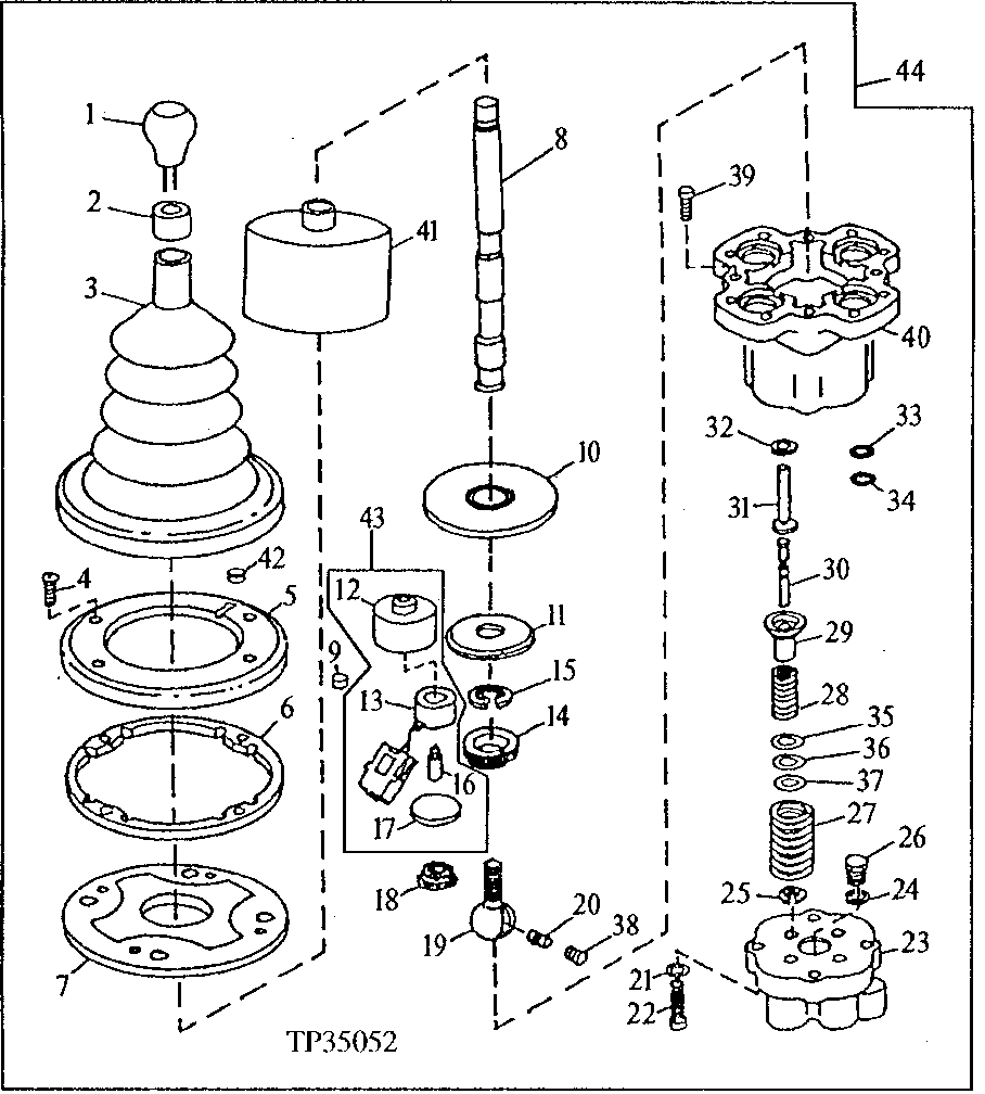 Hydraulic Remote Controller (For Use With Tool Carrier or Log Loader) ( - 563542)