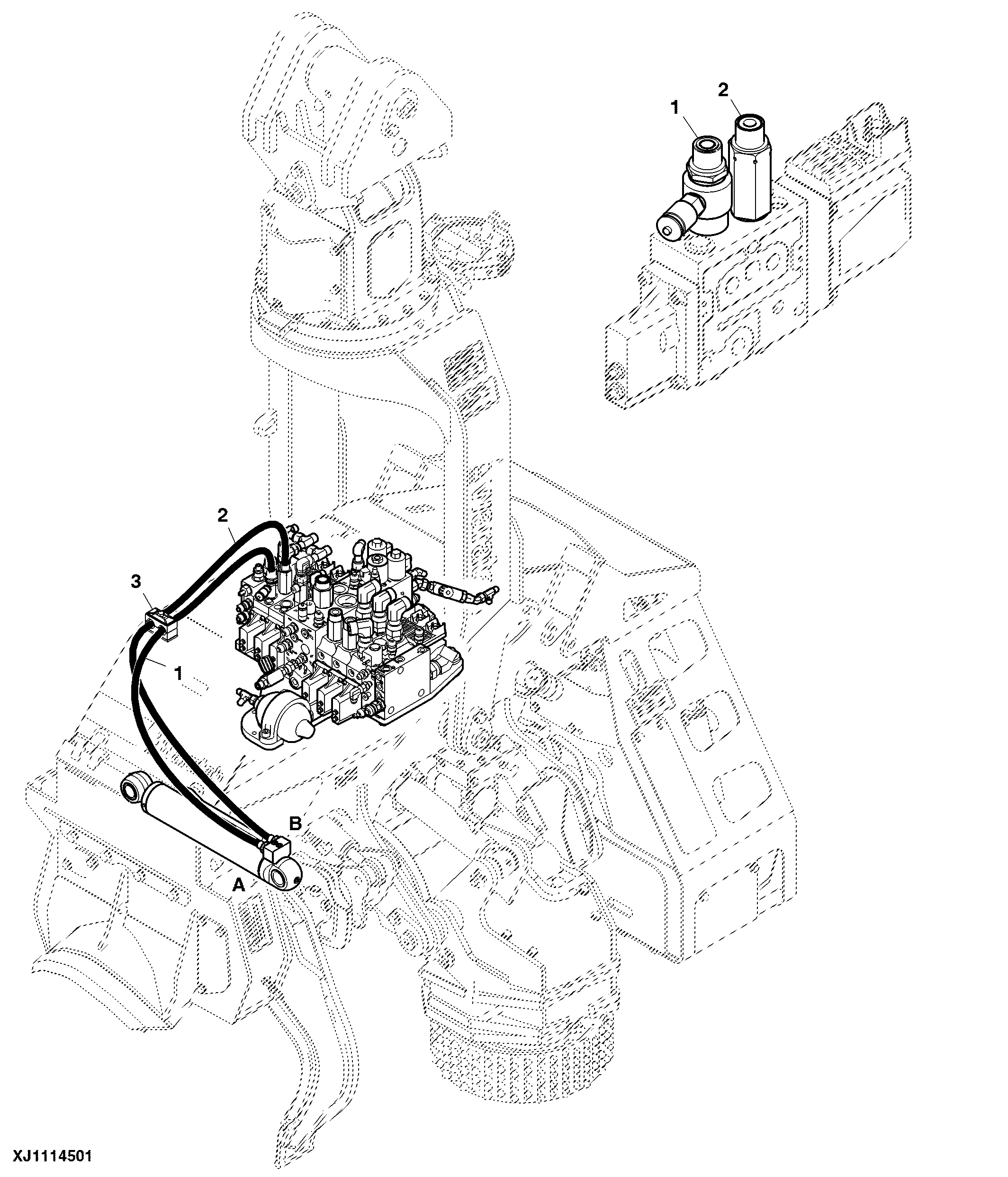 Upper Delimb Cylinder Hoses
