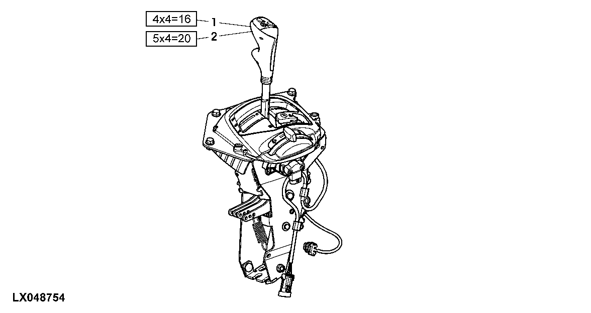 RANGE SHIFT COMPONENTS