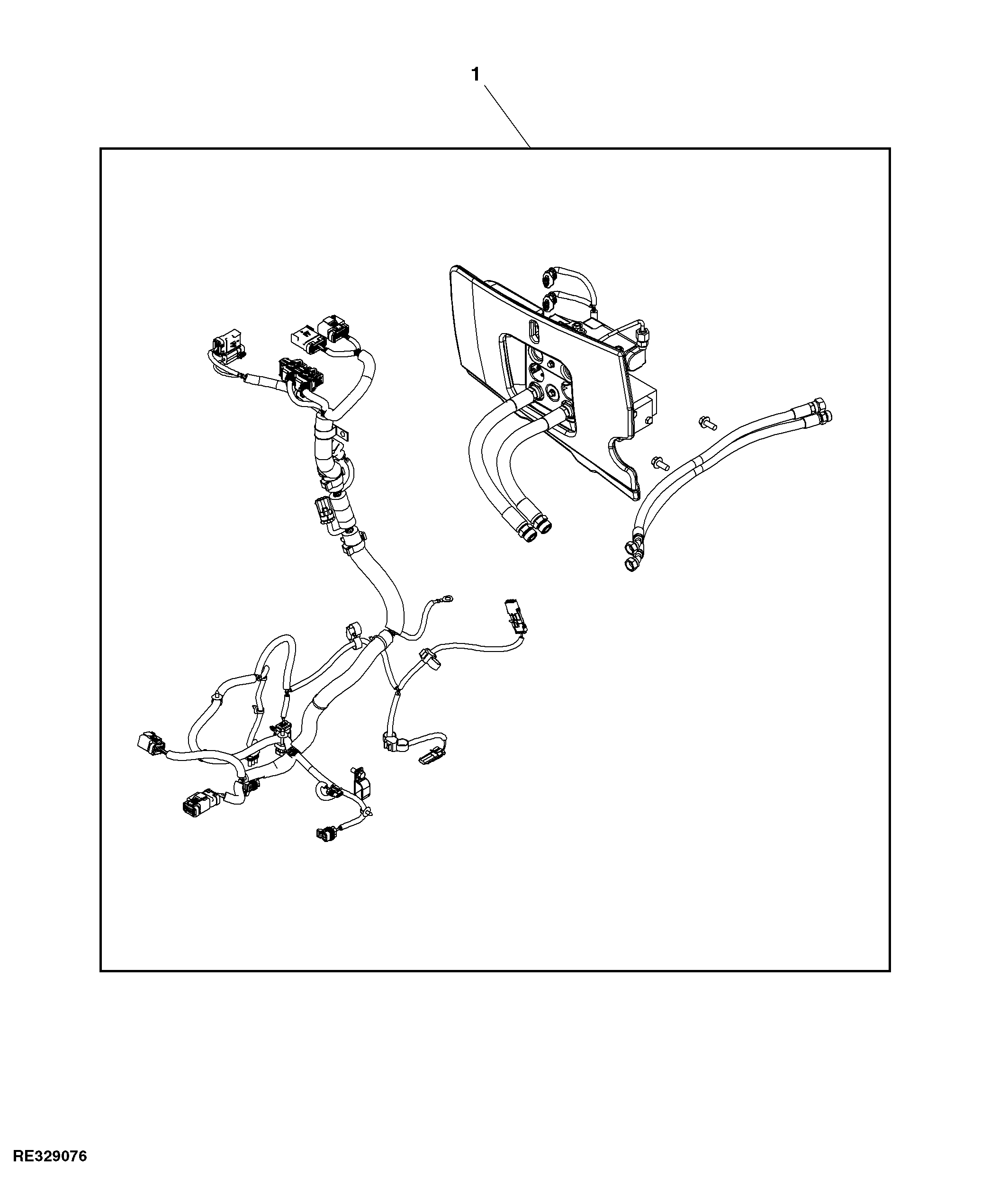 Valve Kit, Front Hitch, 1st MID-SCV, W / TLS™