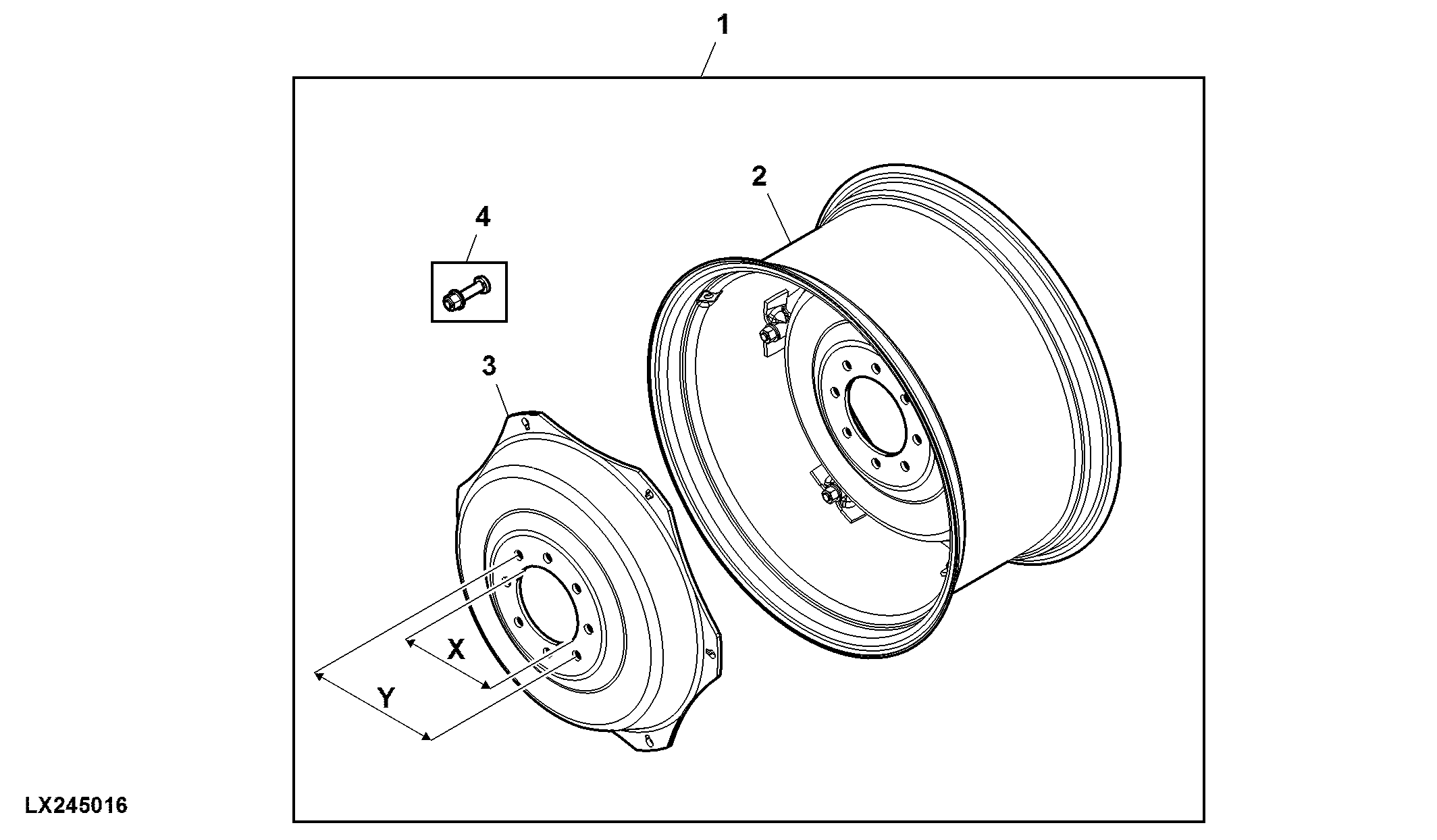 Rear Wheels, W15LX28